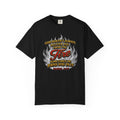 Christian Flame T-Shirt — "God Doesn’t Always Deliver You From the Fire" Faith Tee