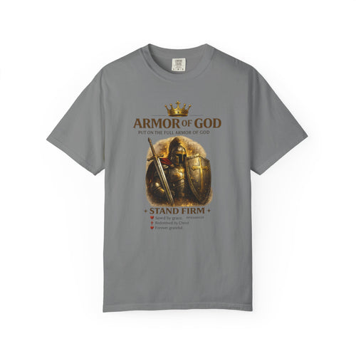 Armor of God T‑Shirt — Stand Firm Christian Faith Tee