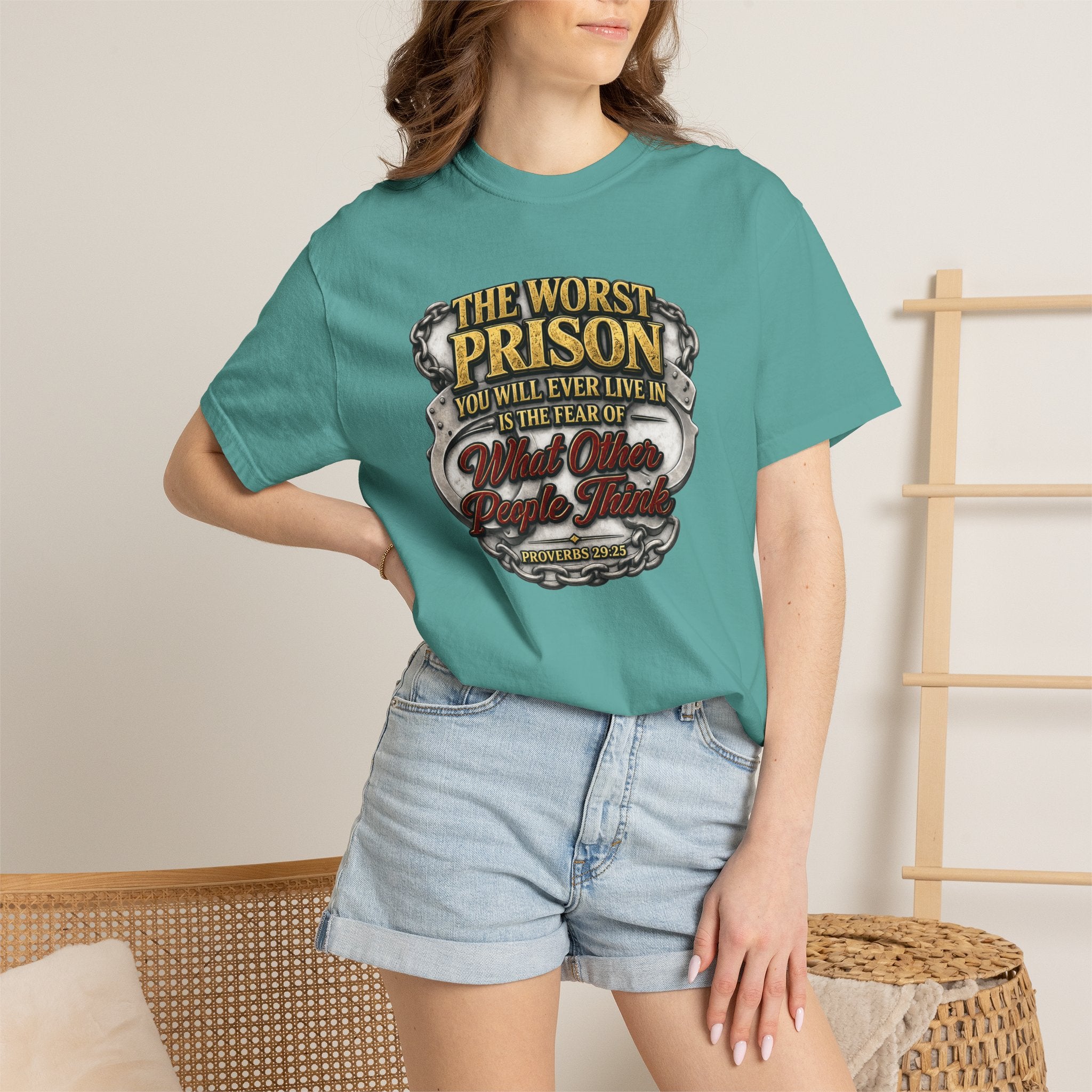 T-Shirt — "The Worst Prison" Vintage Motorcycle Graphic Tee