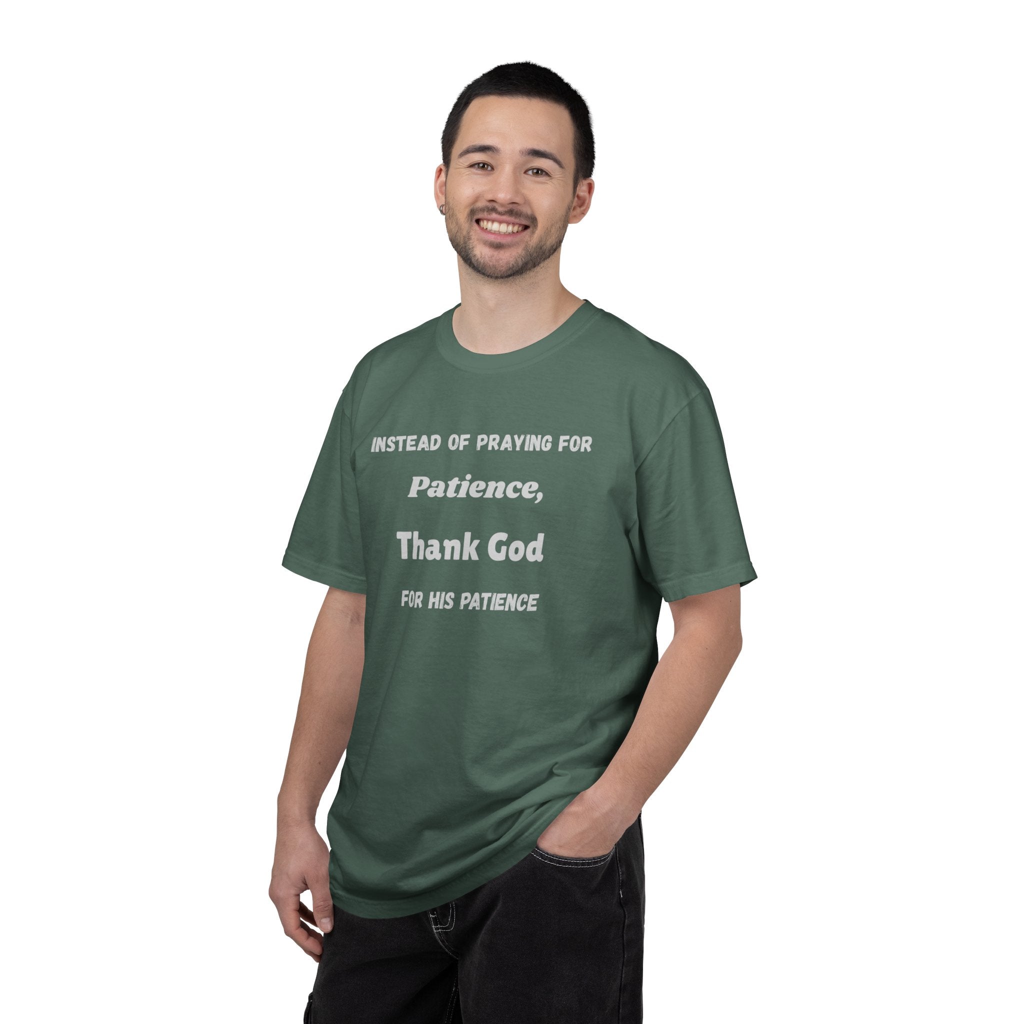 "Instead Of Praying For Patience" Faith Tee - All Colors