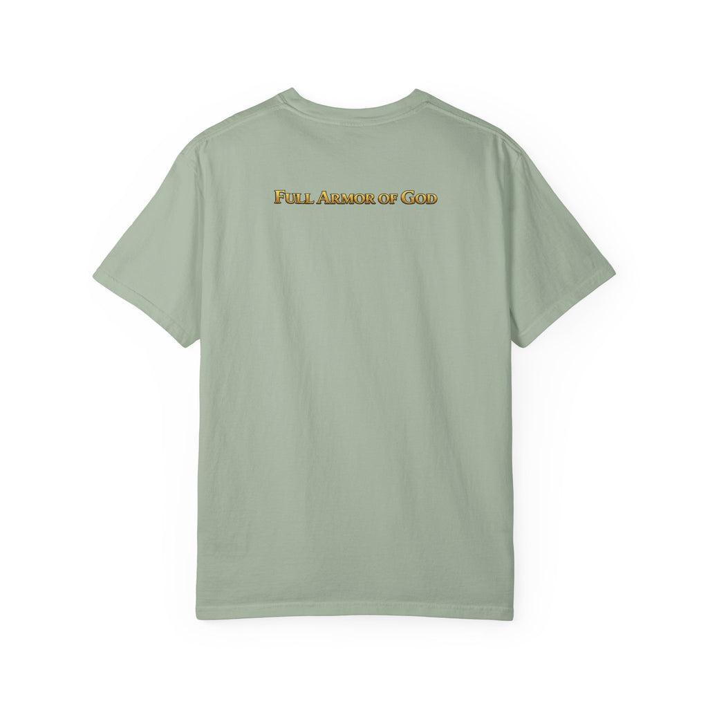 Jesus Christ Lives T-Shirt — Faith Graphic Tee with ‘Full Armor of God’ Back