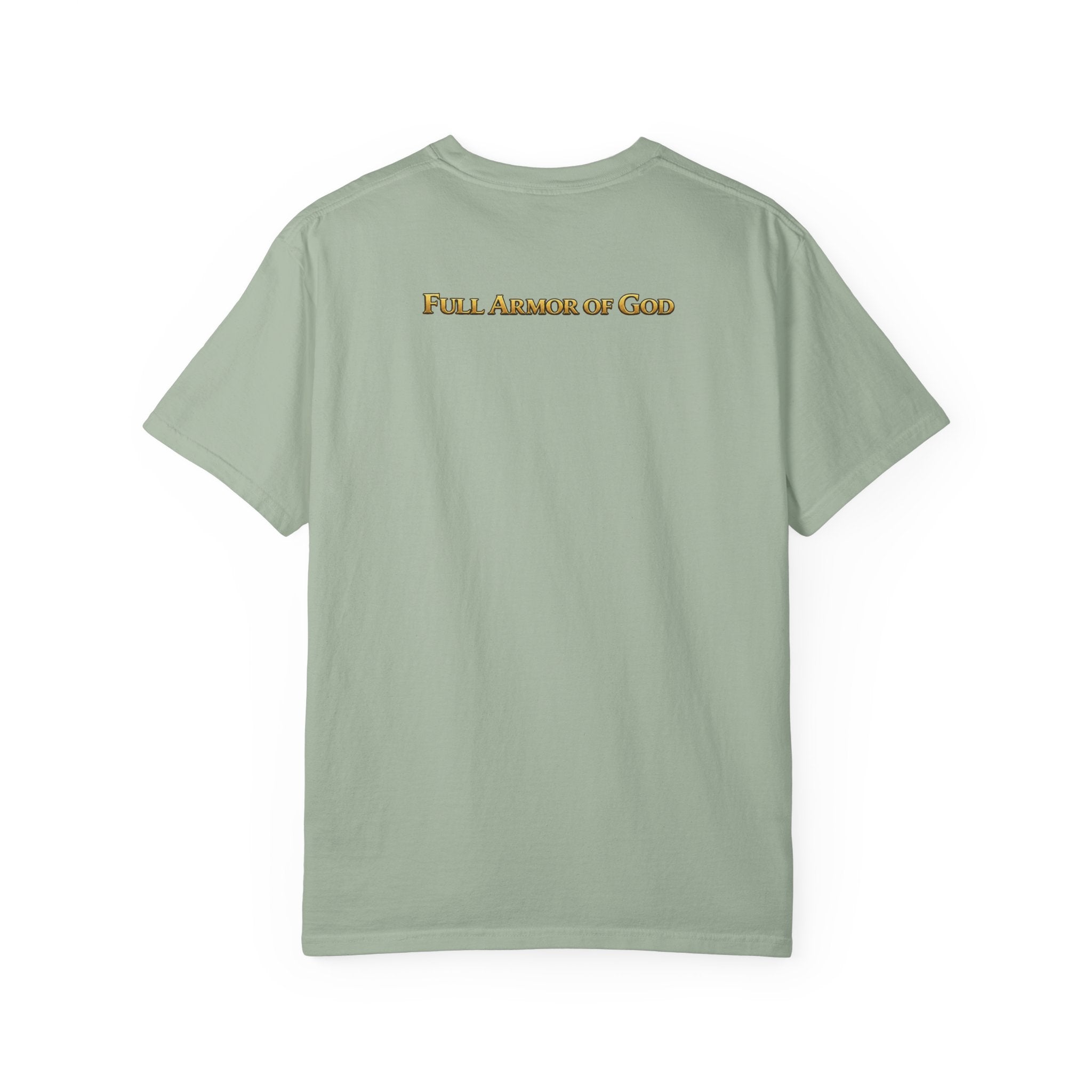 Jesus Christ Lives T-Shirt — Faith Graphic Tee with ‘Full Armor of God’ Back