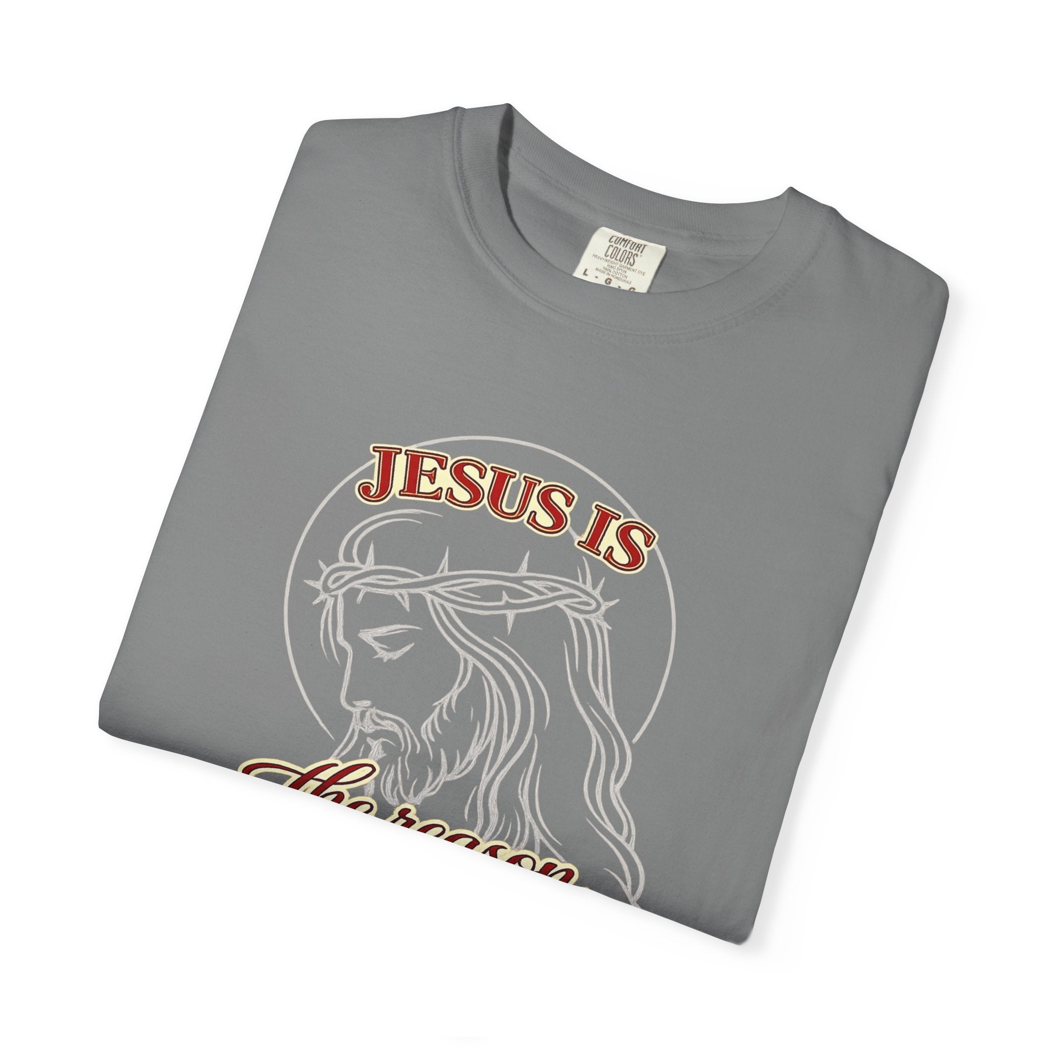 Jesus Is The Reason For The Season T-Shirt — Christmas Christian Faith Tee