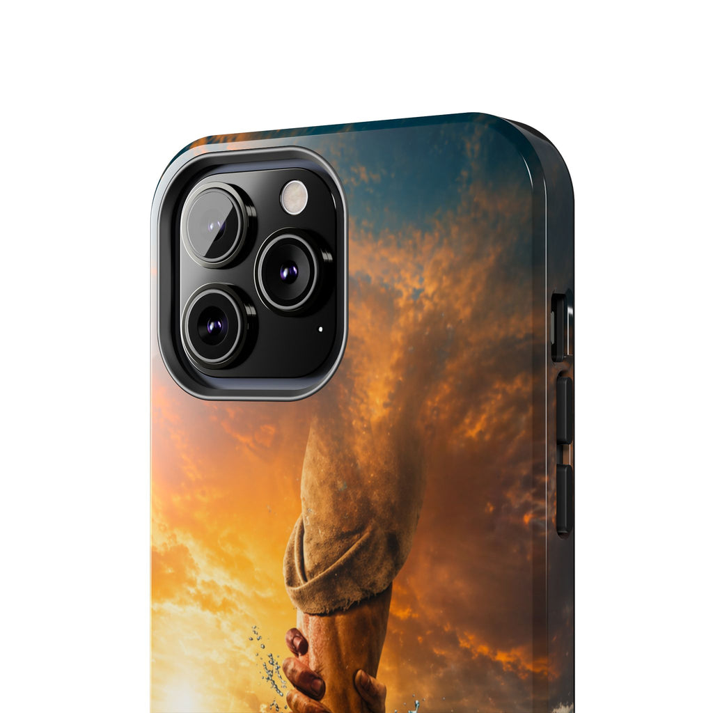 Phone Case — 'He Will Lift You' Inspirational Rescue Design