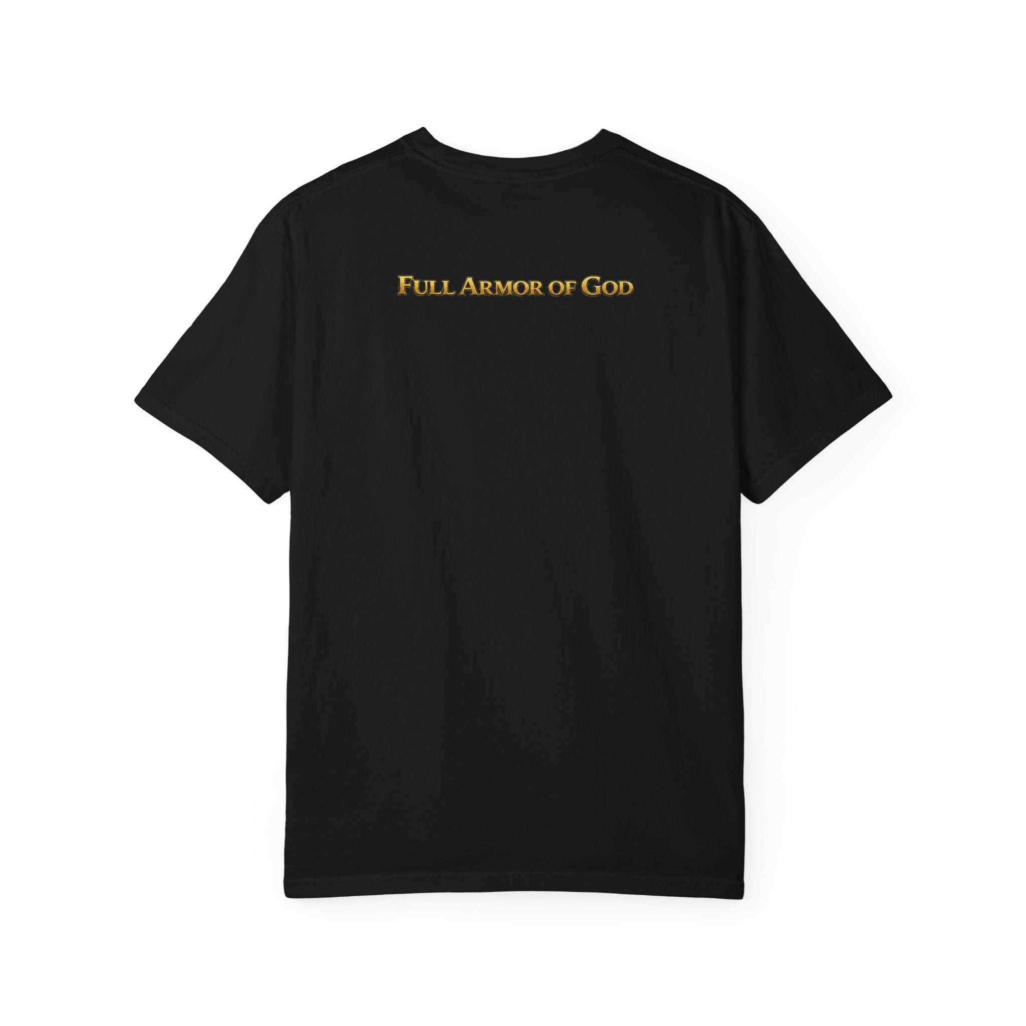 Jesus Christ Lives T-Shirt — Faith Graphic Tee with ‘Full Armor of God’ Back
