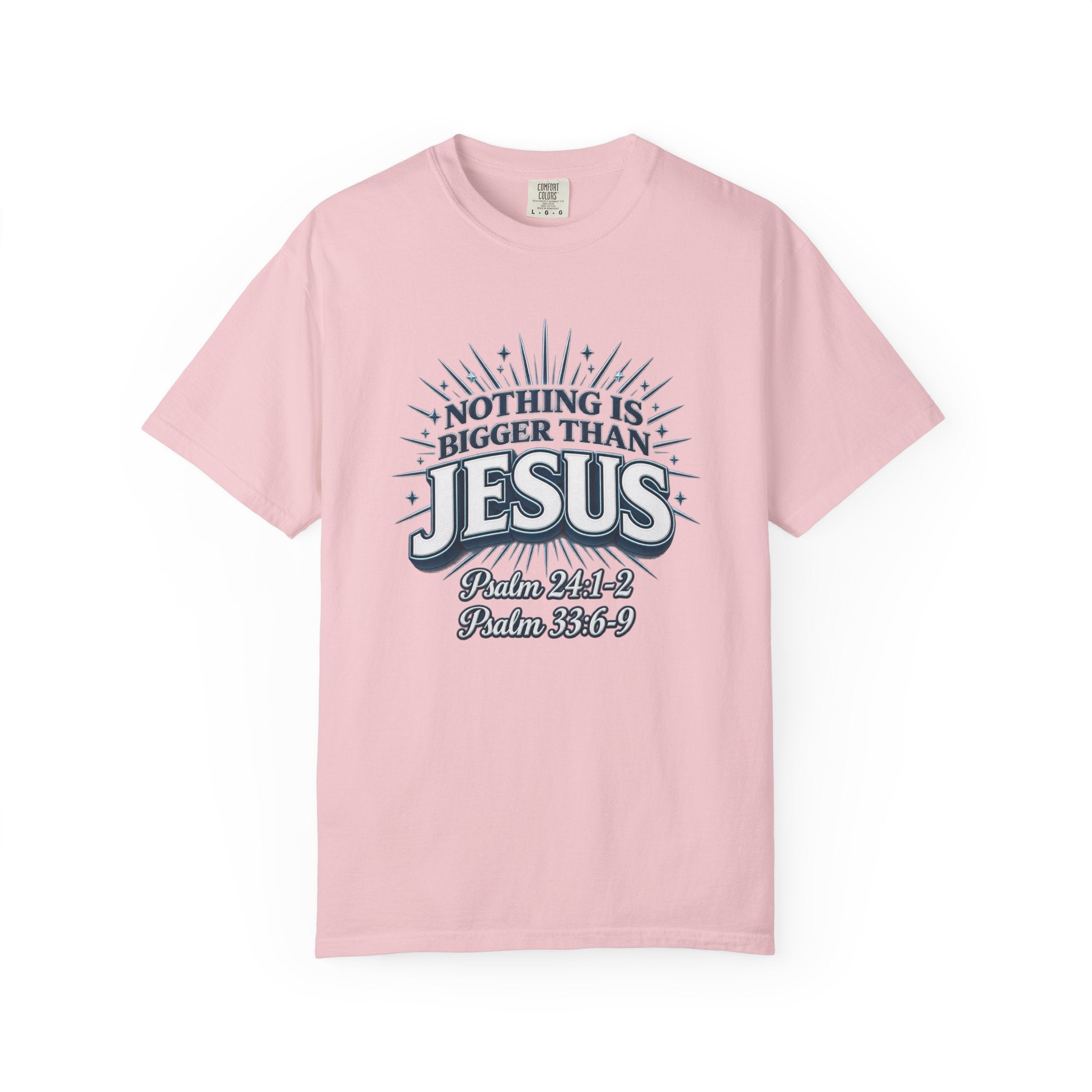 Nothing Is Bigger Than Jesus T-Shirt — "Full Armor of God" Christian Faith Tee