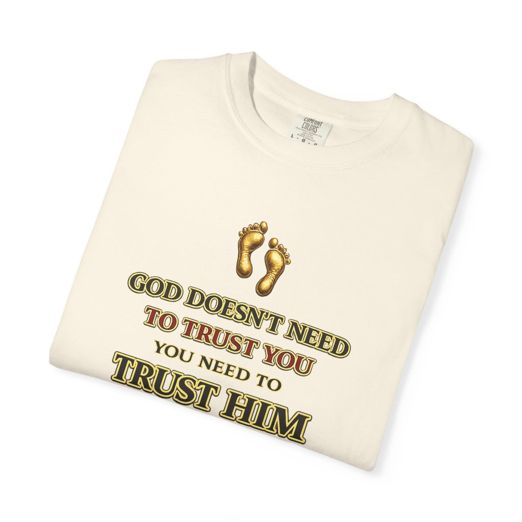 Faith T-Shirt — "Trust Him" Proverbs 3:5 Christian Graphic Tee