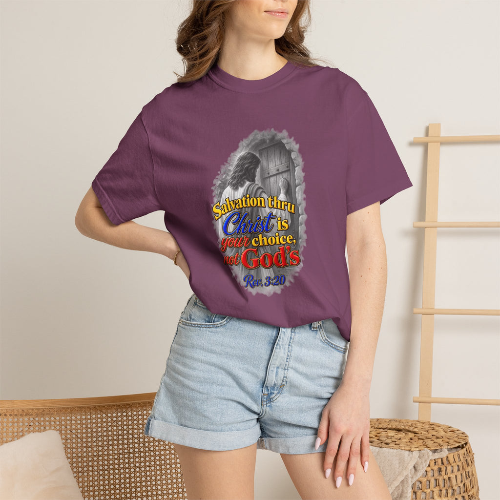 Christian And Faith T-Shirt "Salvation Thru Christ'