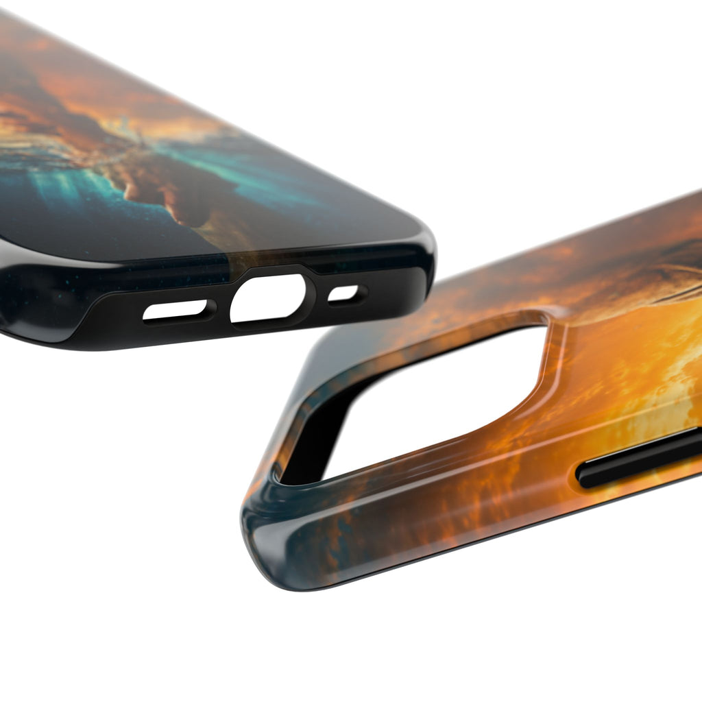 Phone Case — 'He Will Lift You' Inspirational Rescue Design