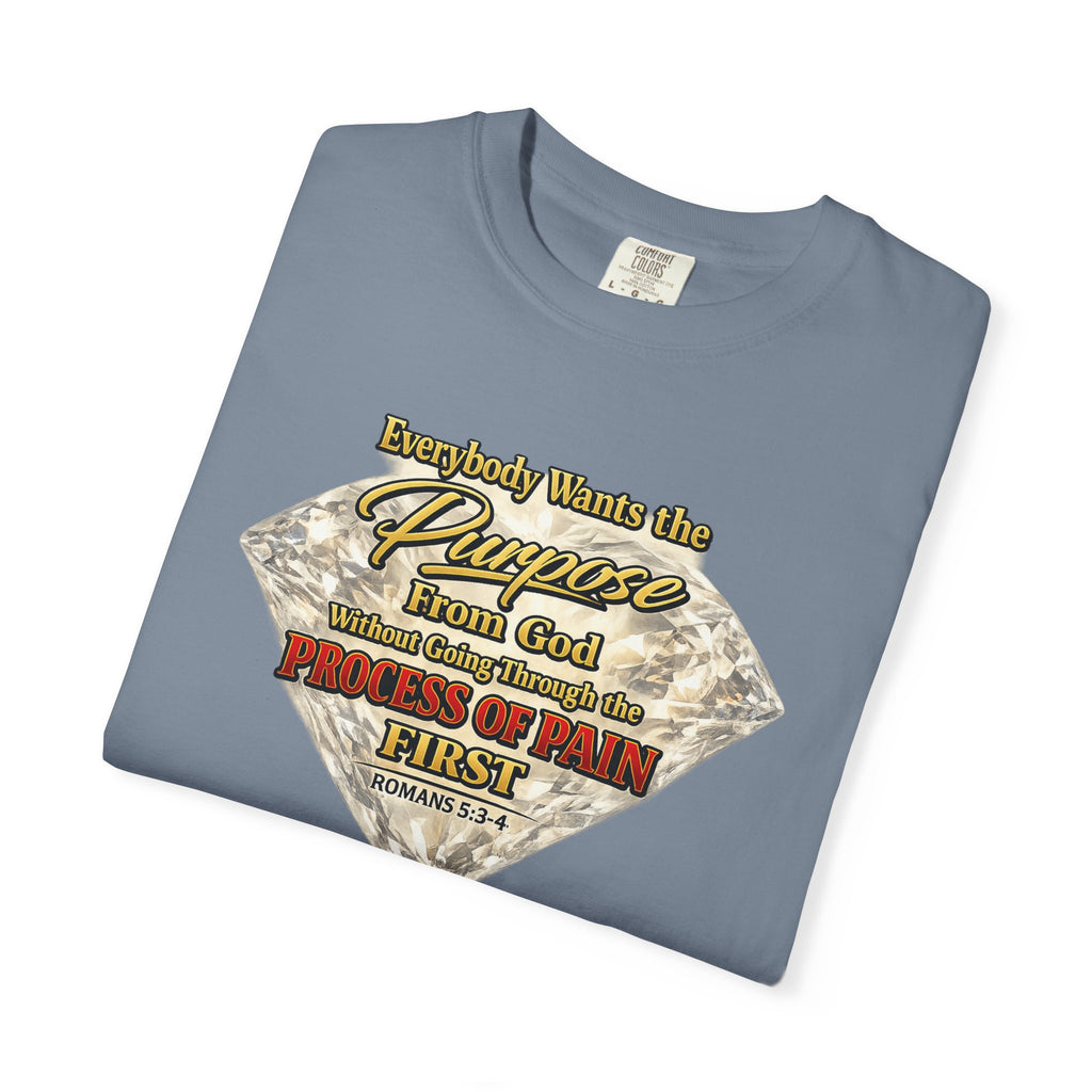 Faith Diamond T-Shirt — "Purpose From God" Inspirational Christian Tee