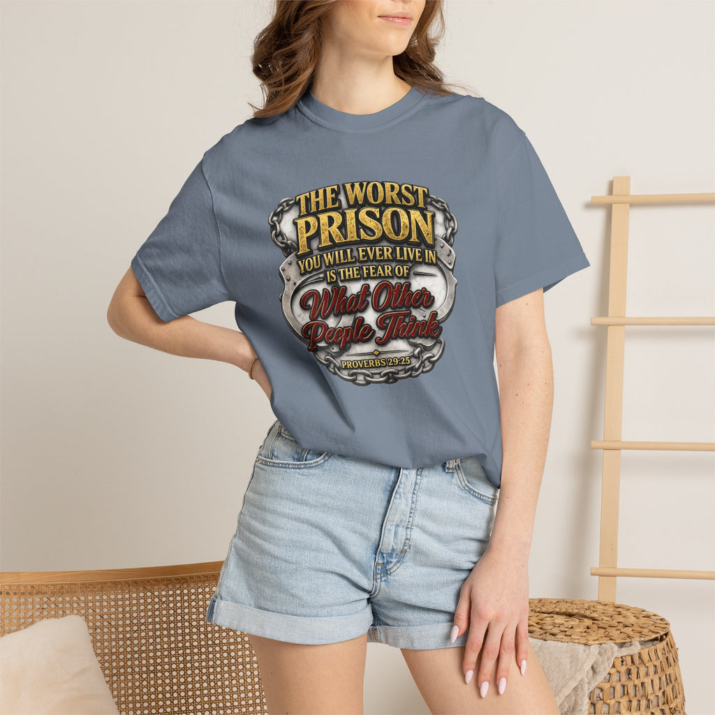 T-Shirt — "The Worst Prison" Vintage Motorcycle Graphic Tee