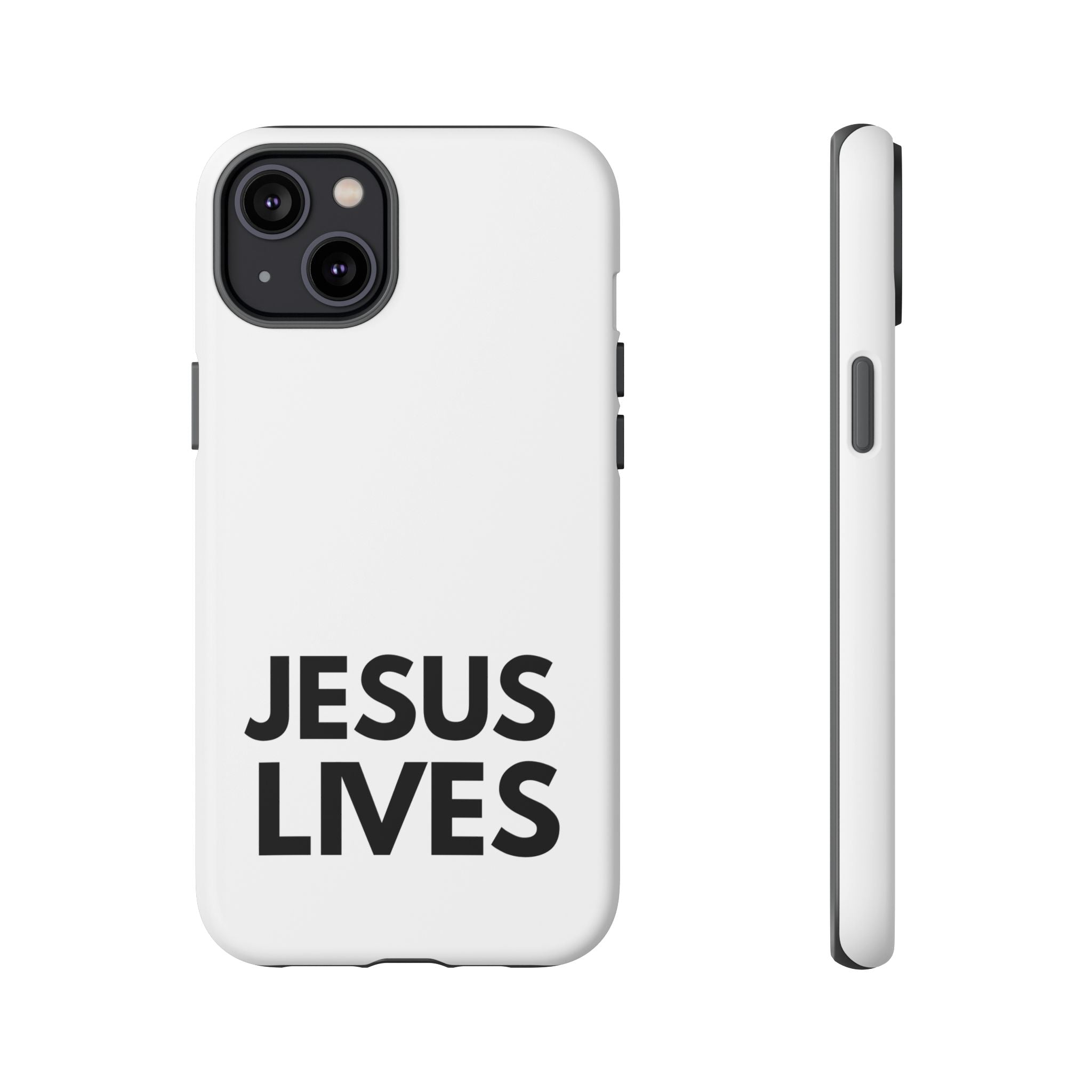 Jesus Lives Phone Case — Christian Faith Protective Phone Cover