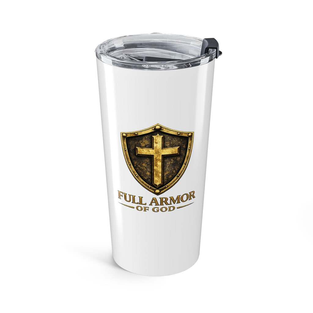 20oz Floral Shield Tumbler — Funny Mom Quote Insulated Travel Cup