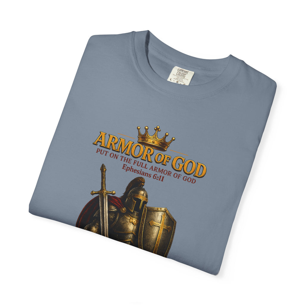 Armor of God T-Shirt — Christian Faith Warrior Faith-Based Tee