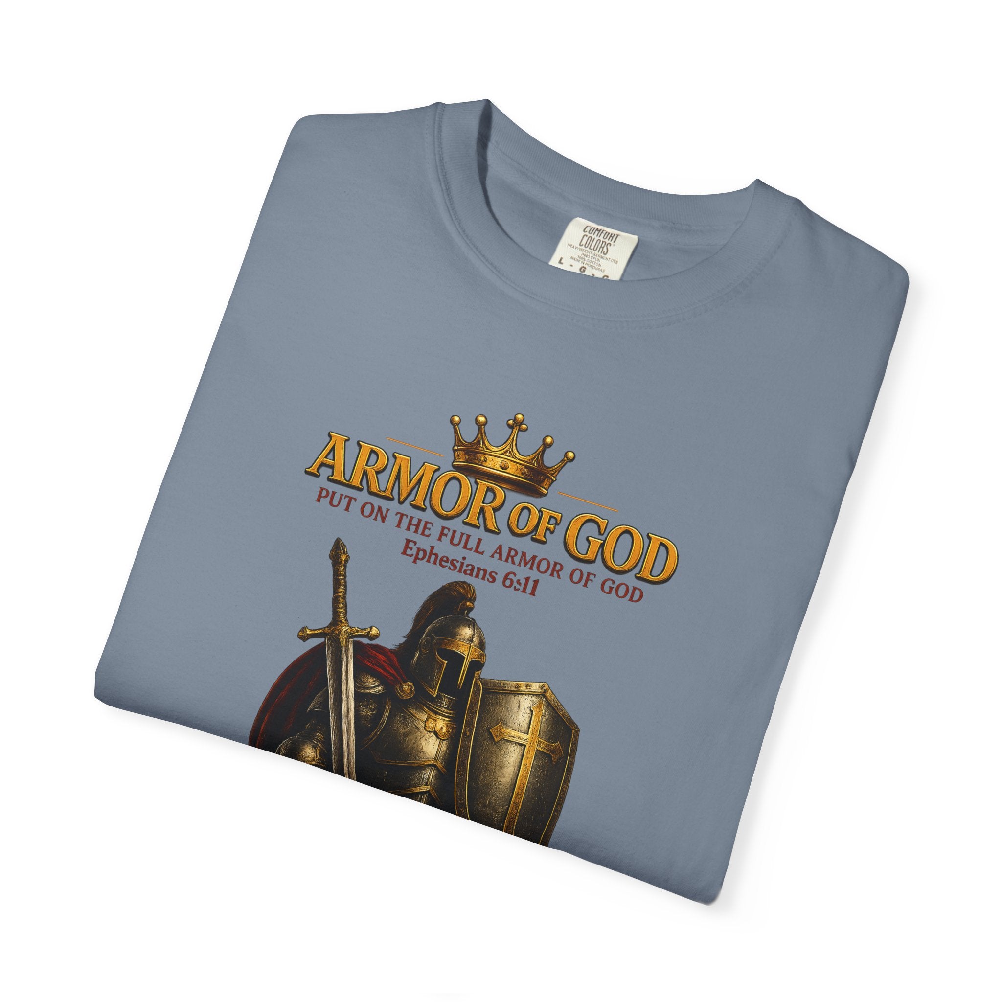 Armor of God T-Shirt — Christian Faith Warrior Faith-Based Tee