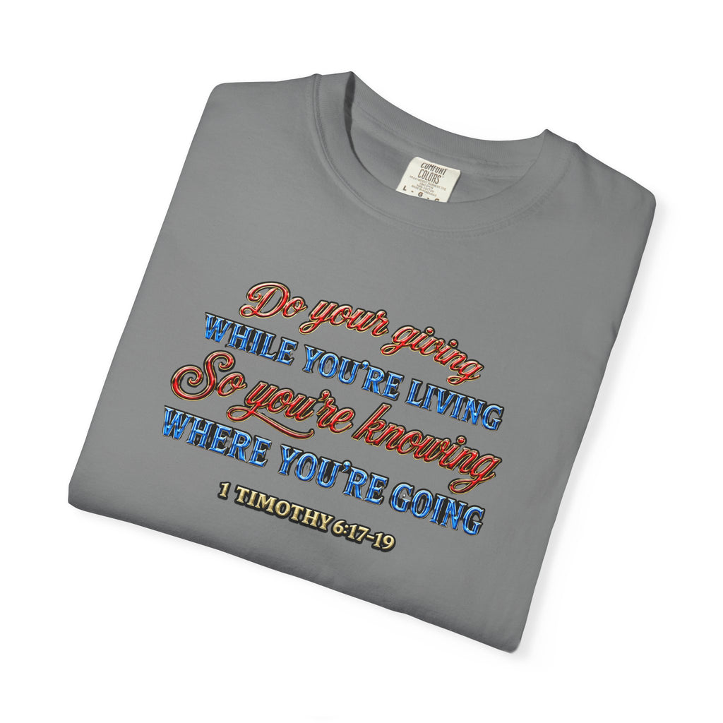 "Do Your Giving" - Inspirational T-Shirt