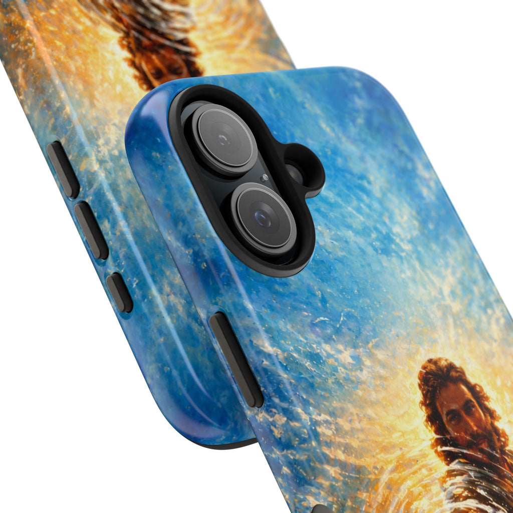 Phone Case — Inspirational Jesus Reach Design, Protective Tough Christian iPhone Cover