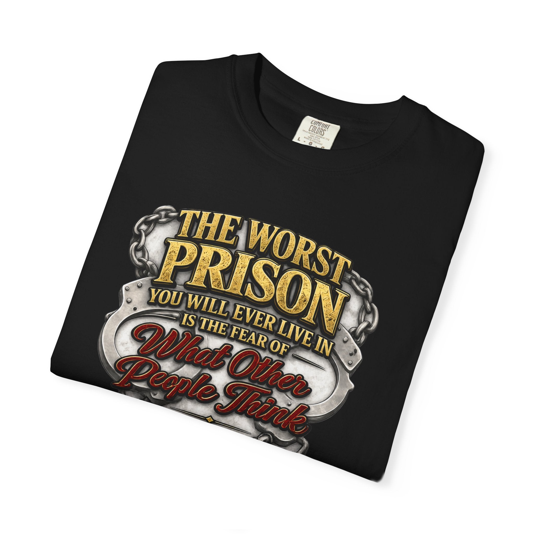 T-Shirt — "The Worst Prison" Vintage Motorcycle Graphic Tee