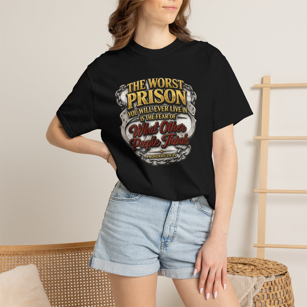 T-Shirt — "The Worst Prison" Vintage Motorcycle Graphic Tee