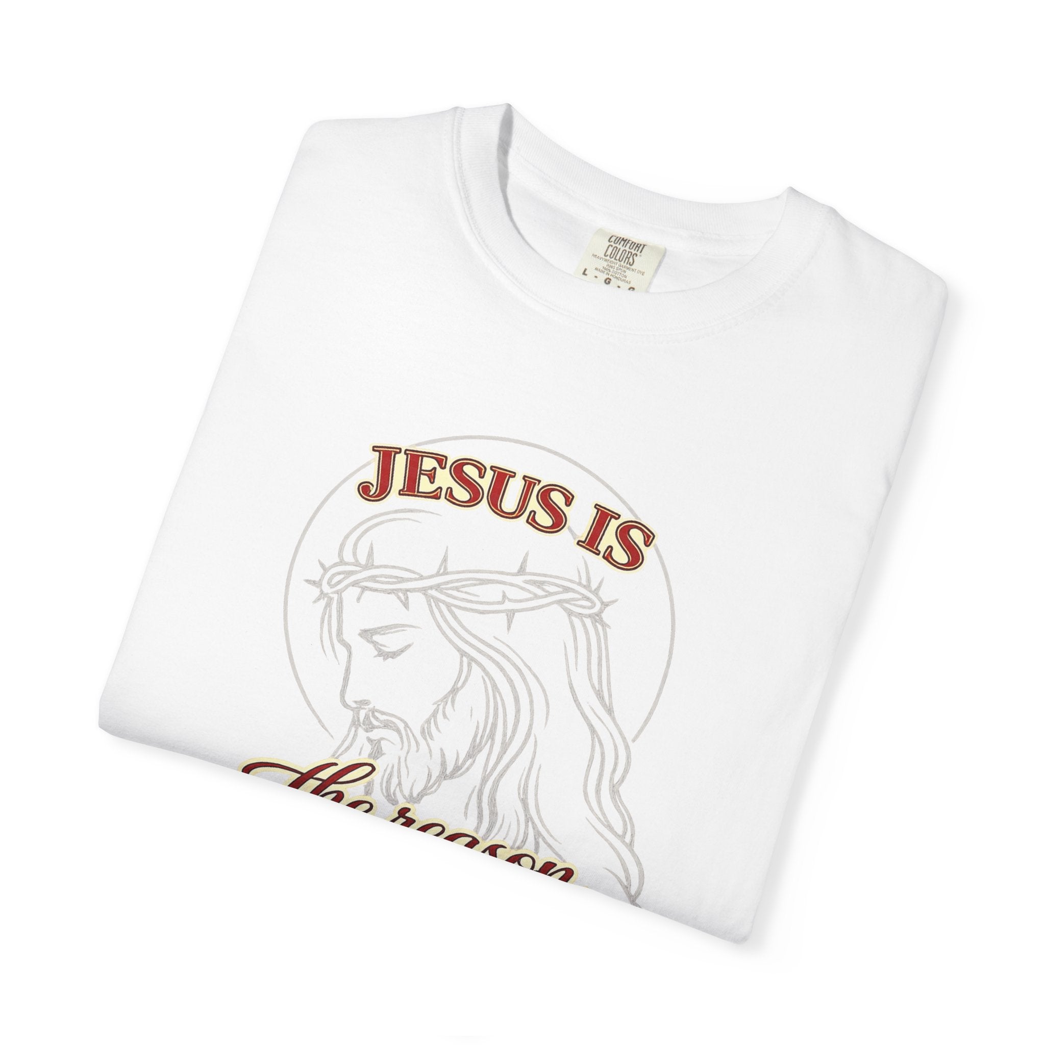 Jesus Is The Reason For The Season T-Shirt — Christmas Christian Faith Tee