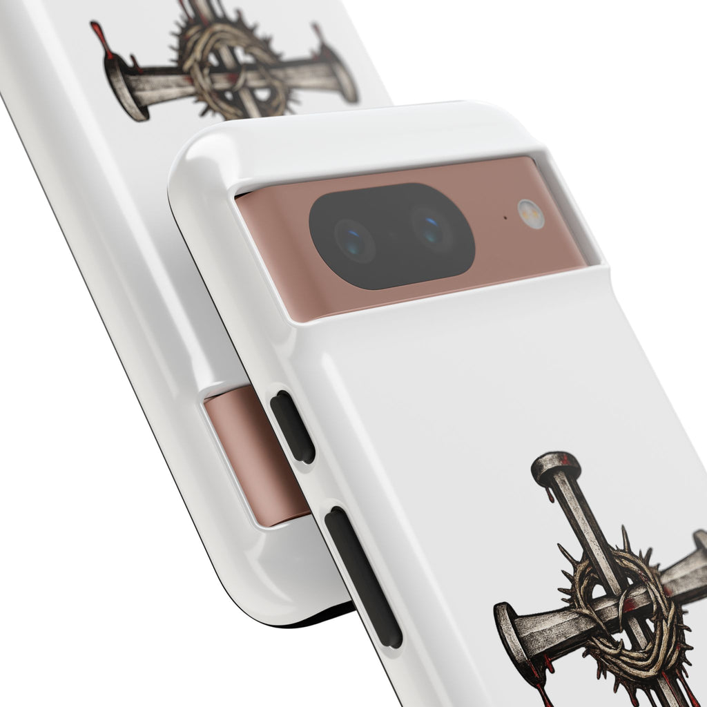 Isaiah 53 Cross Phone Case – Christian Faith Tough Phone Cover