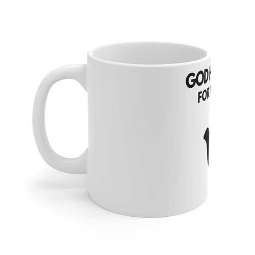 Christian Coffee Mug — "God Has a Plan for Your Life" with Dove Design