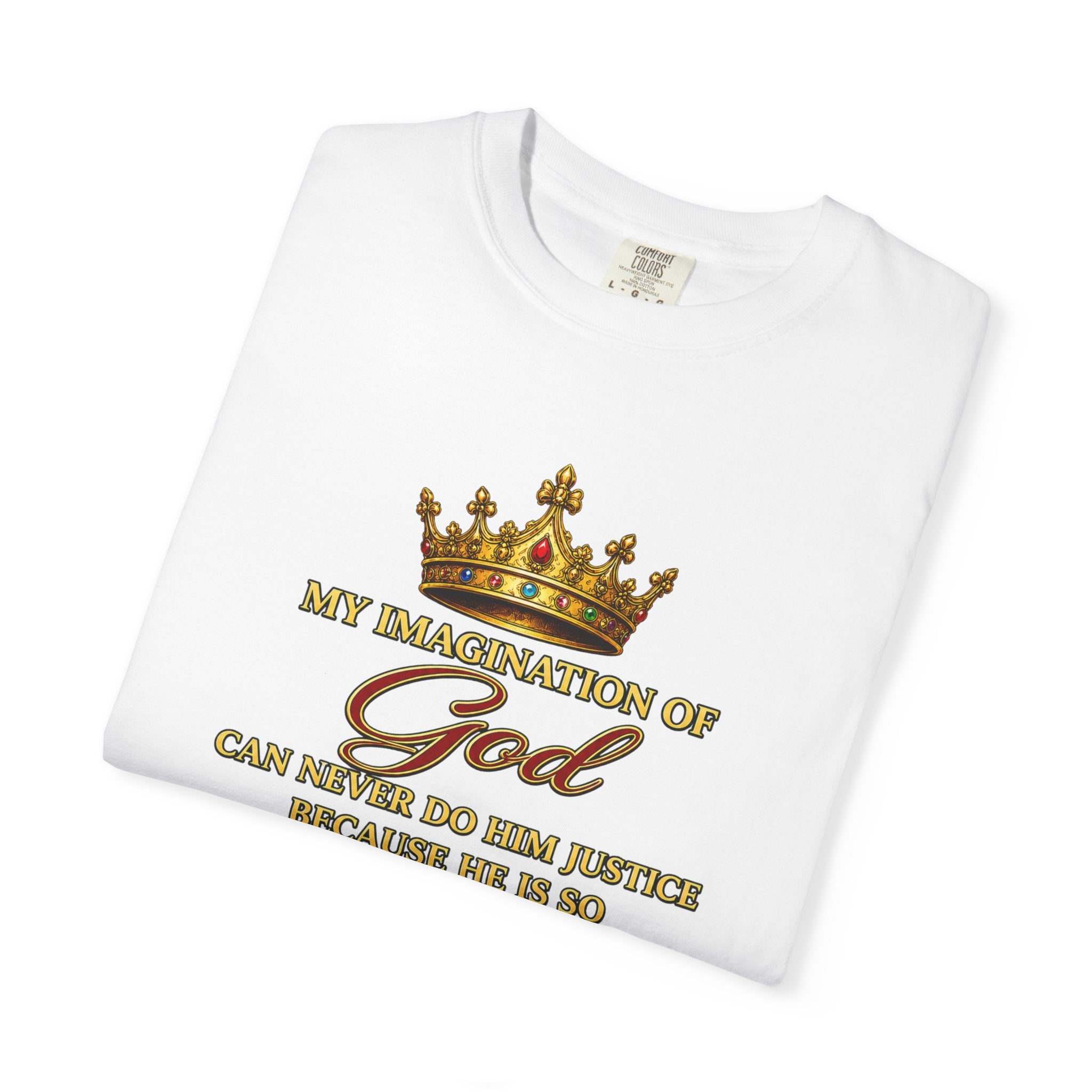 God Is Majestic T-Shirt – Christian Scripture Crown Tee