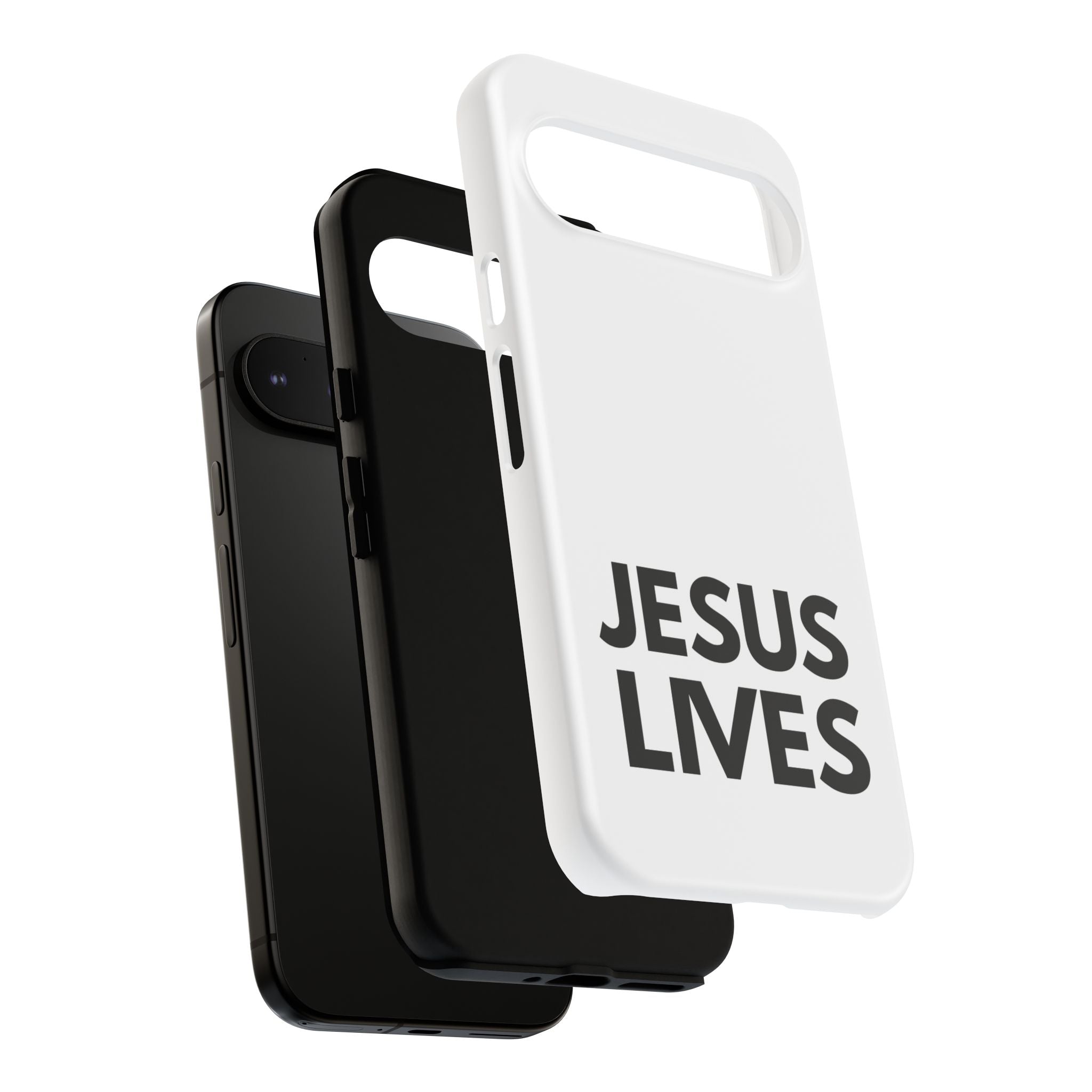 Jesus Lives Phone Case — Christian Faith Protective Phone Cover