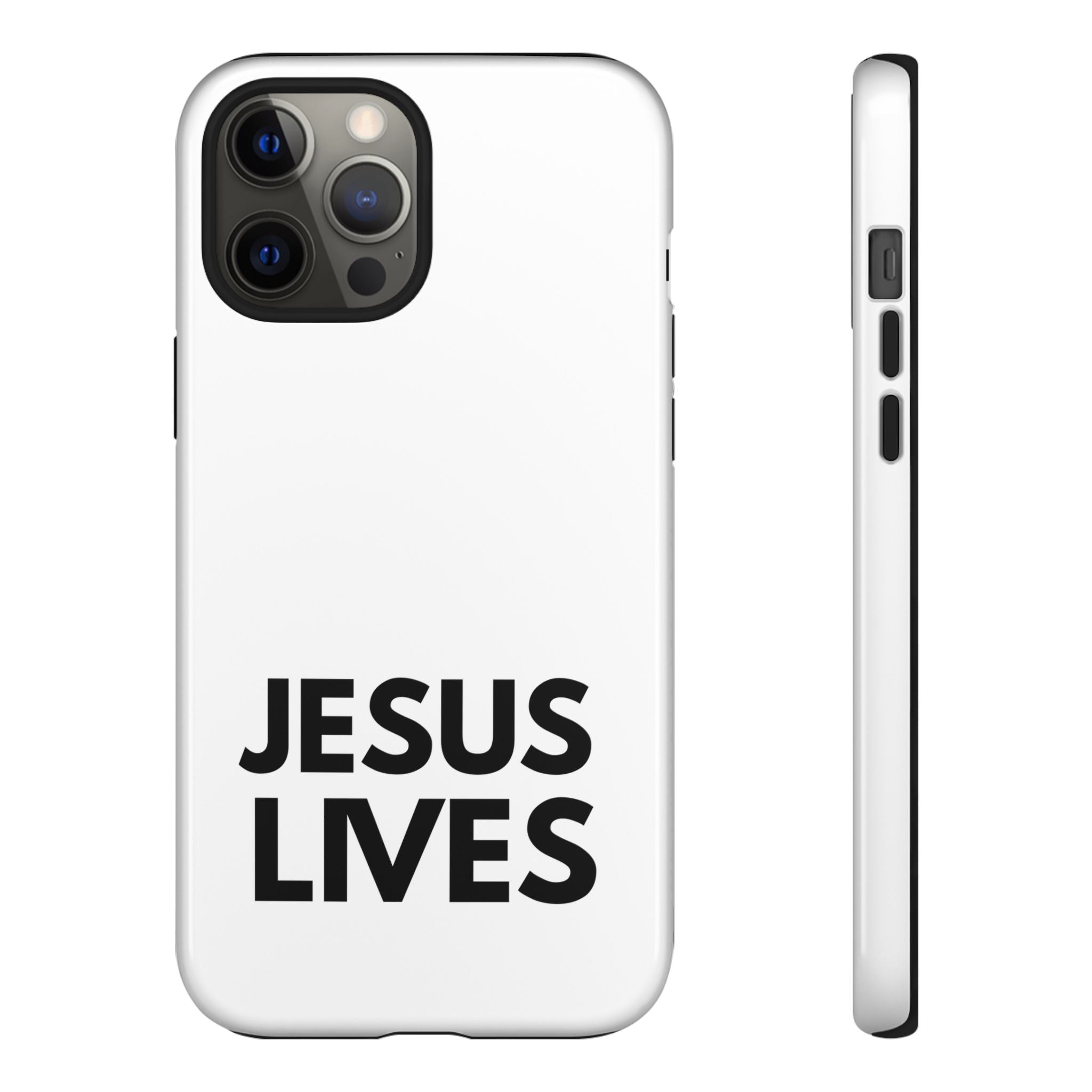 Jesus Lives Phone Case — Christian Faith Protective Phone Cover