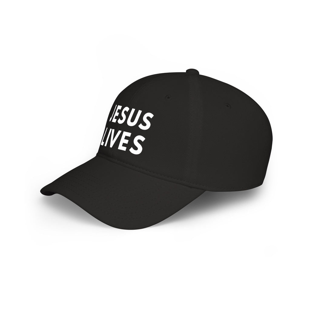 Jesus Lives Baseball Cap — Christian Faith Low Profile Hat