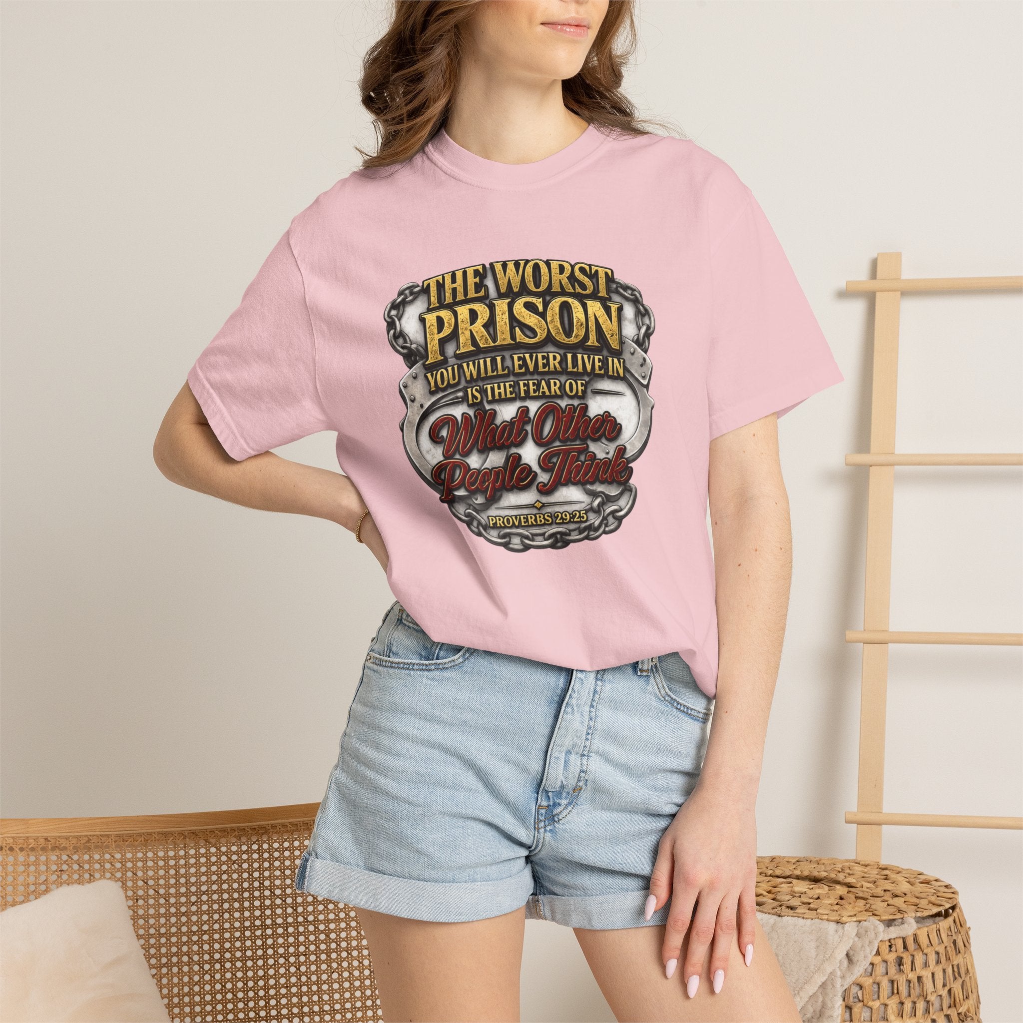 T-Shirt — "The Worst Prison" Vintage Motorcycle Graphic Tee