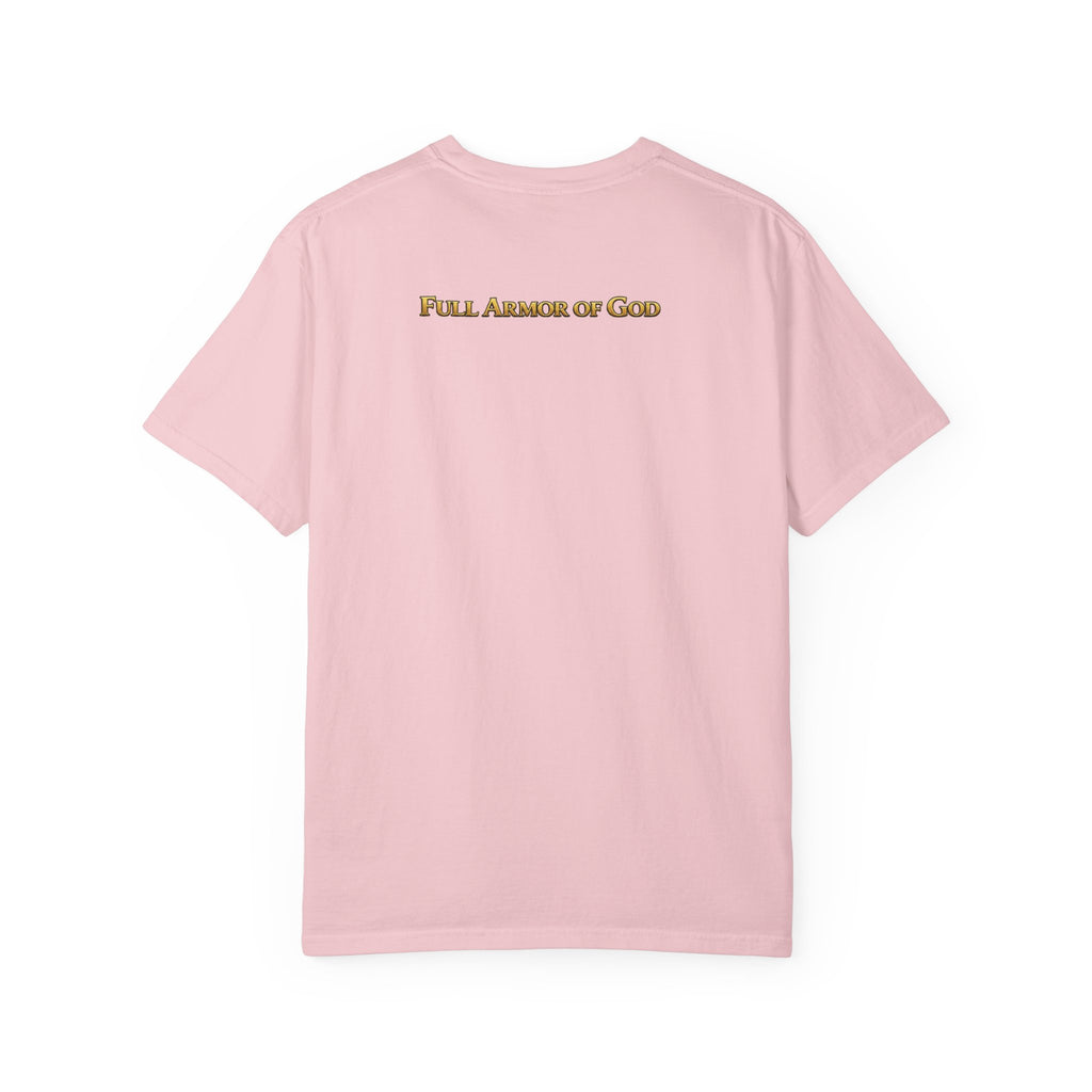 Christian Lion Cross T-Shirt — Philippians 2:8 Faith Graphic Tee