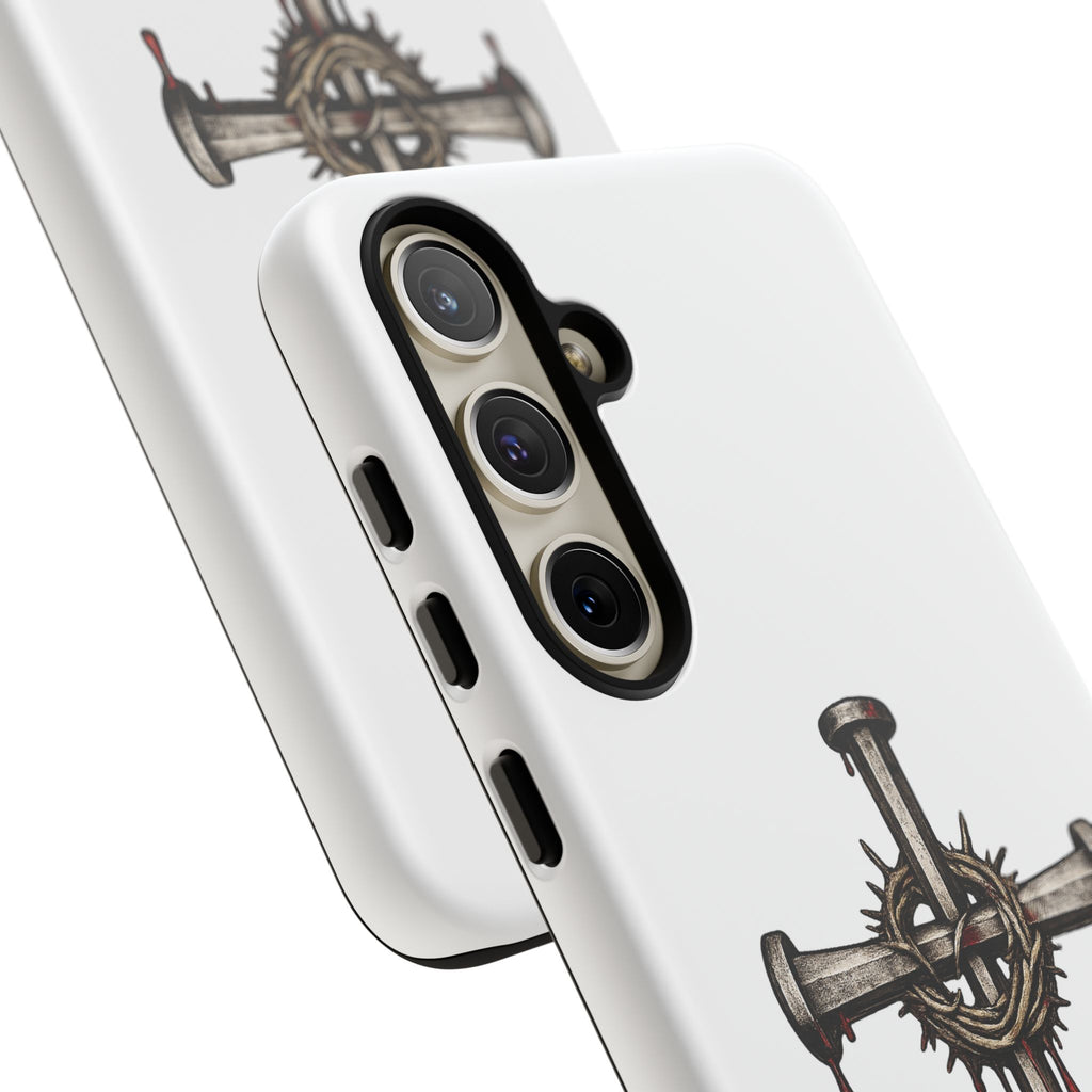 Isaiah 53 Cross Phone Case – Christian Faith Tough Phone Cover