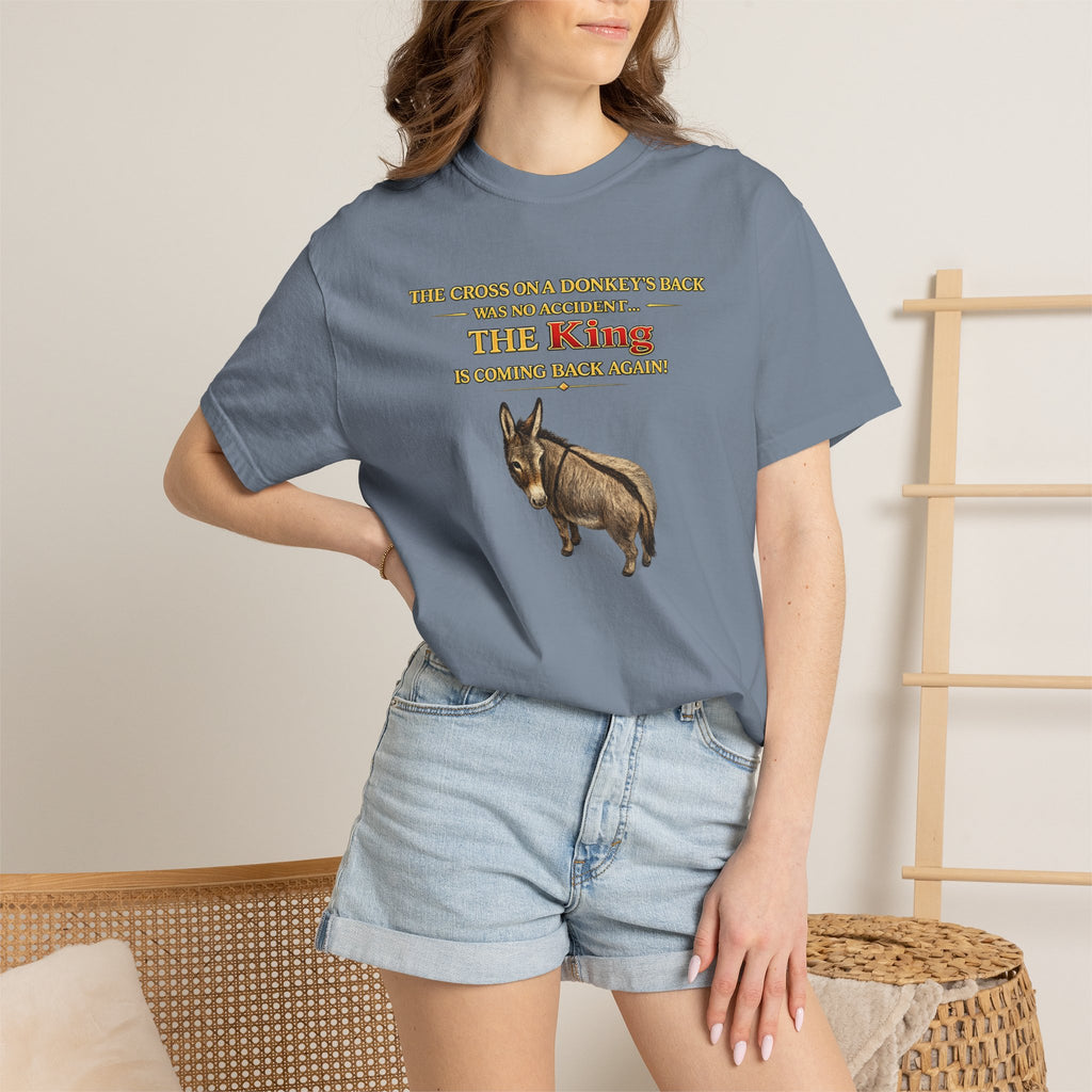 Donkey King T-Shirt — "The King" Vintage Donkey Graphic Tee