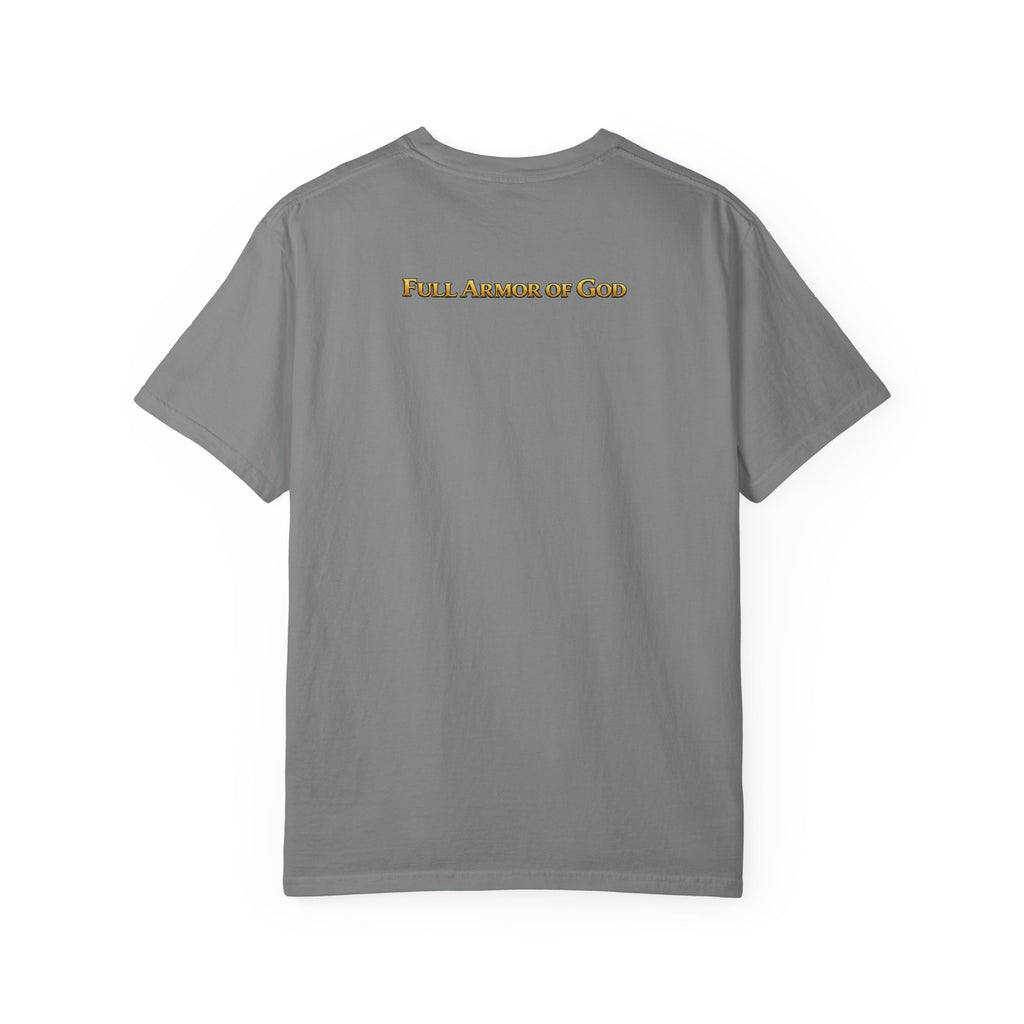 T-shirt — "In the Beginning Was the Word" John 1:1 Scroll Christian Tee