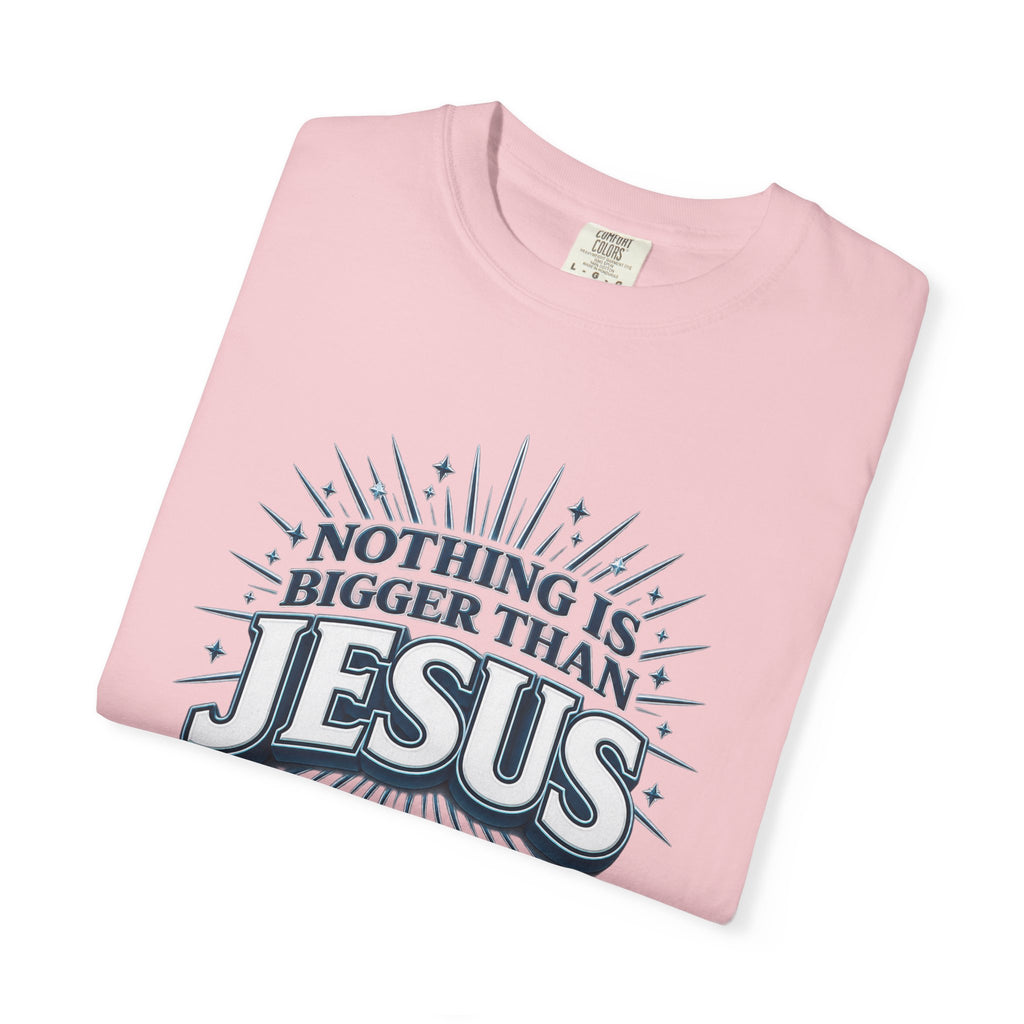 Nothing Is Bigger Than Jesus T-Shirt — "Full Armor of God" Christian Faith Tee