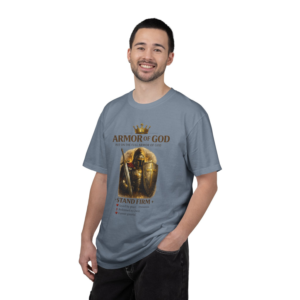 Armor of God T‑Shirt — Stand Firm Christian Faith Tee