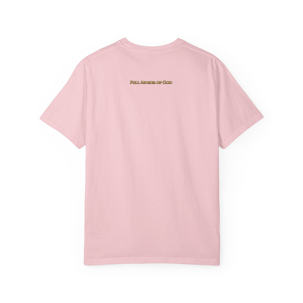 T-Shirt — "Hell Attacks What Heaven Invests In" Christian Graphic Tee