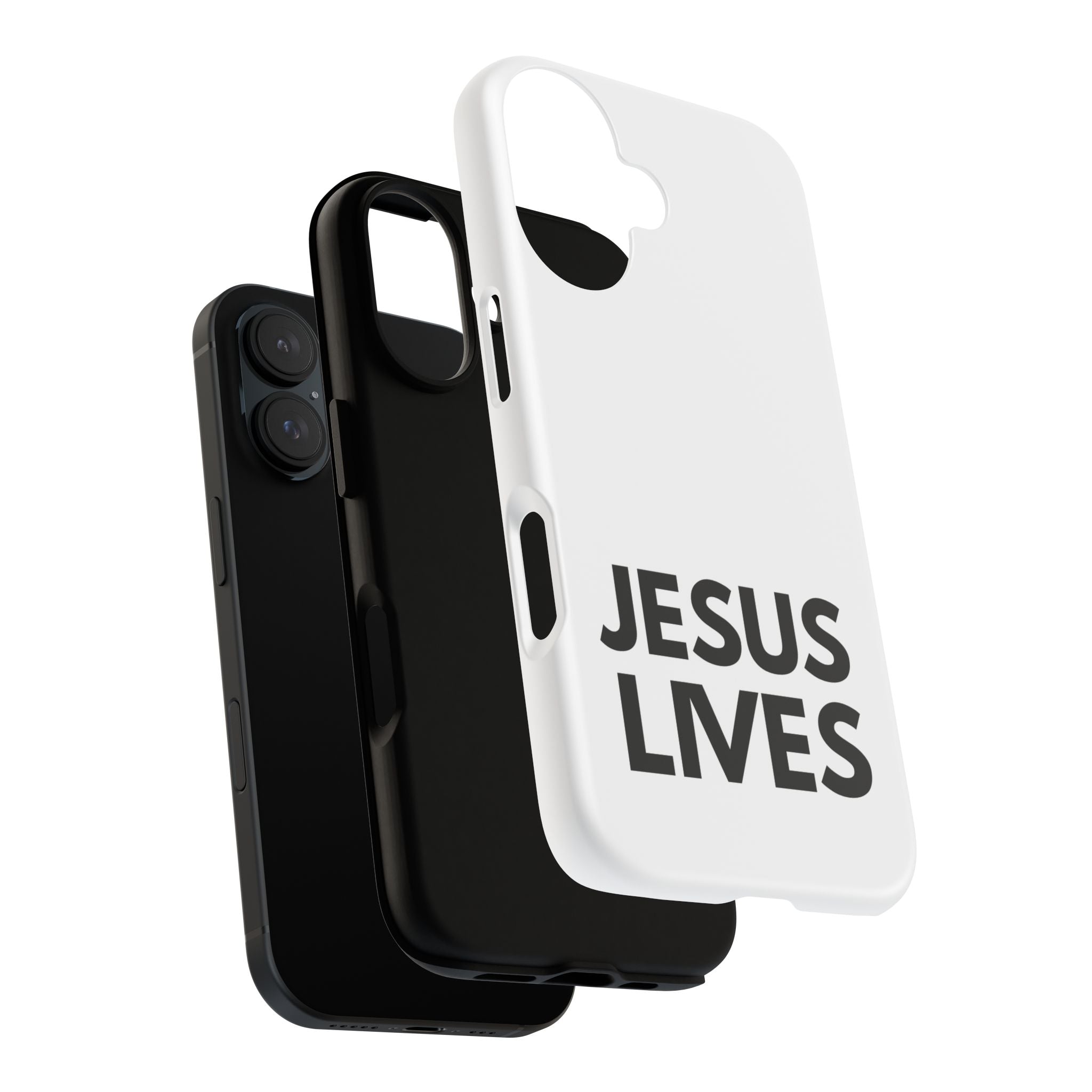 Jesus Lives Phone Case — Christian Faith Protective Phone Cover