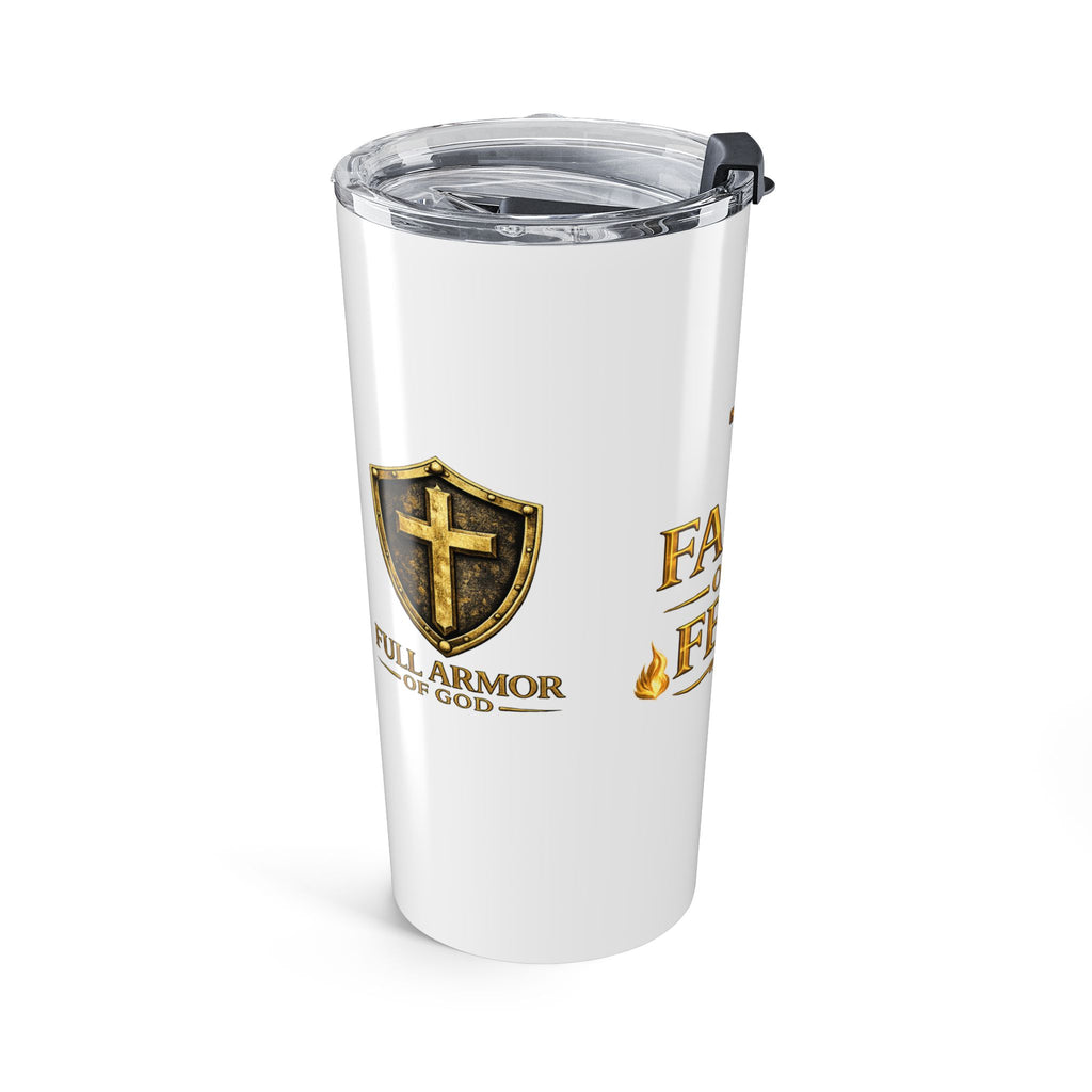 Faith Over Fear 20oz Tumbler – Inspirational Christian Travel Mug