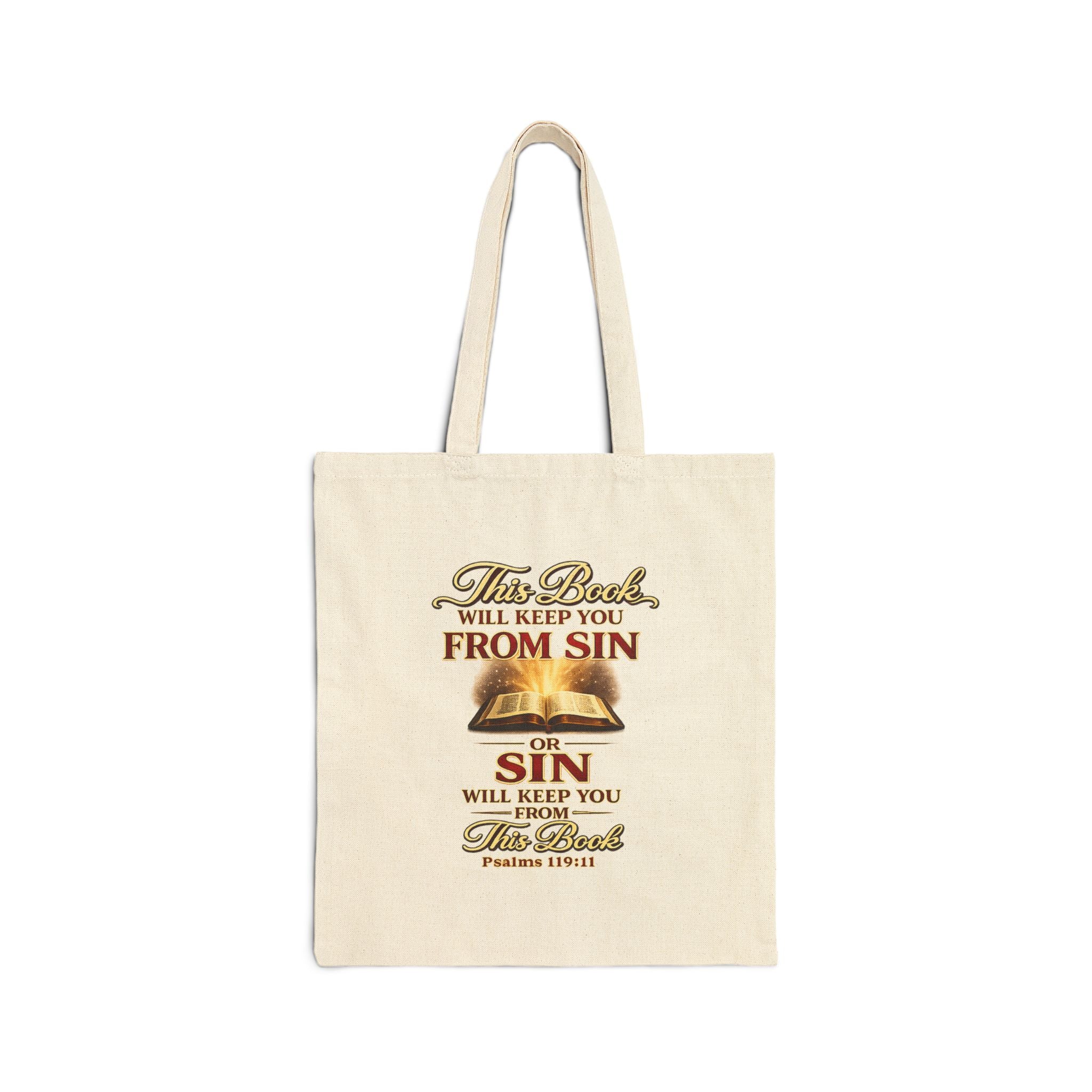 Cotton Canvas Tote Bag