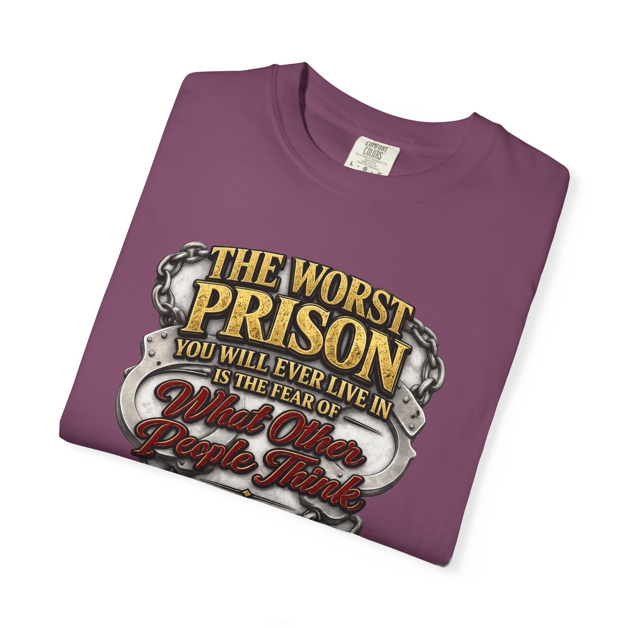T-Shirt — "The Worst Prison" Vintage Motorcycle Graphic Tee