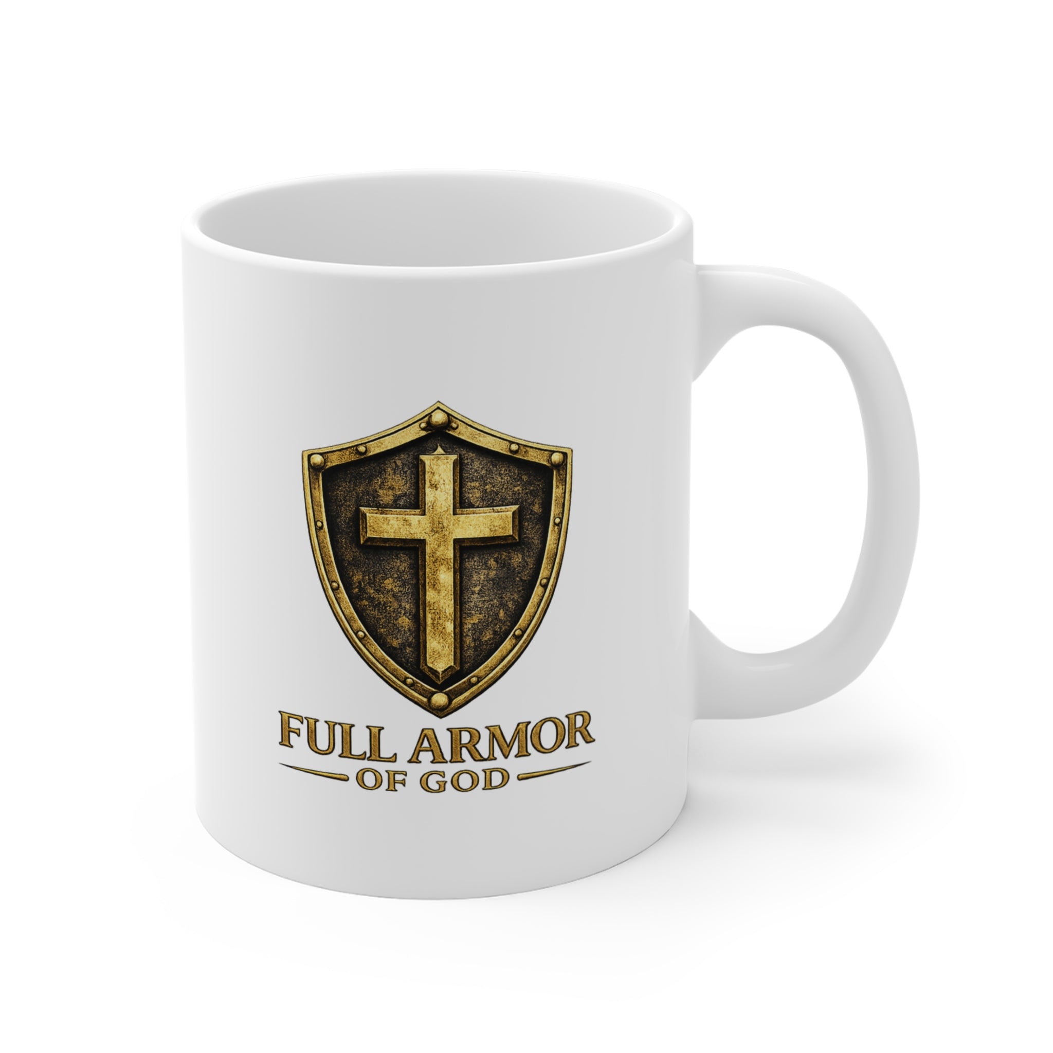 Christian Coffee Mug — "You Cannot Out-Sin His Grace" Romans 5:20 Inspirational 11oz