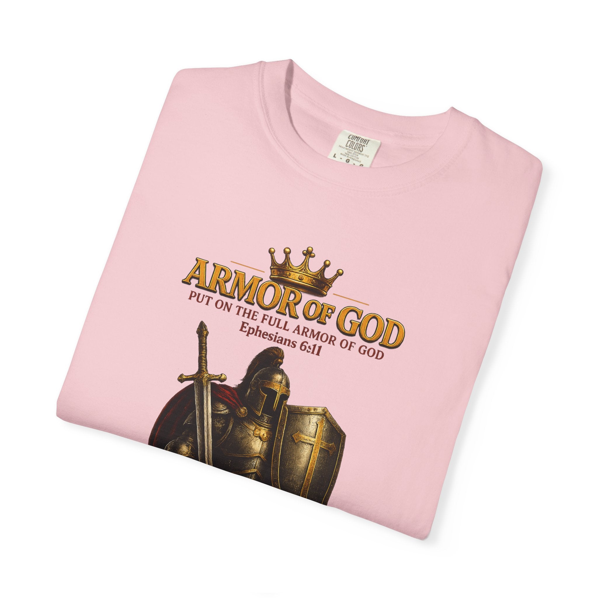 Armor of God T-Shirt — Christian Faith Warrior Faith-Based Tee