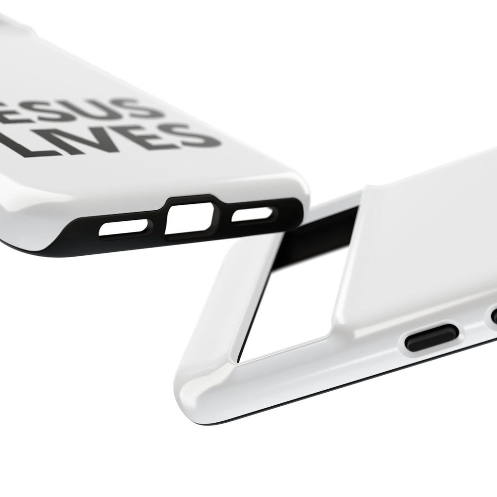 Jesus Lives Phone Case — Christian Faith Protective Phone Cover