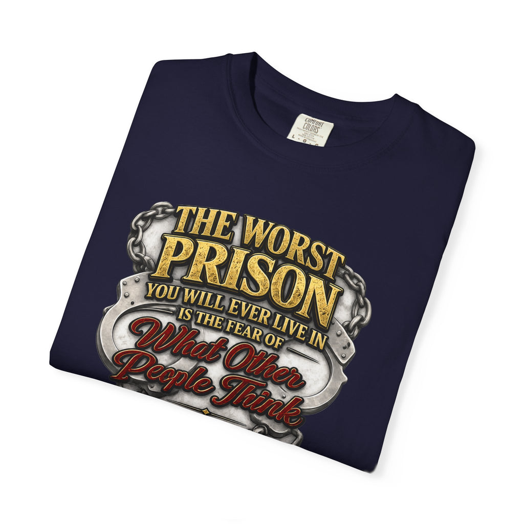 T-Shirt — "The Worst Prison" Vintage Motorcycle Graphic Tee
