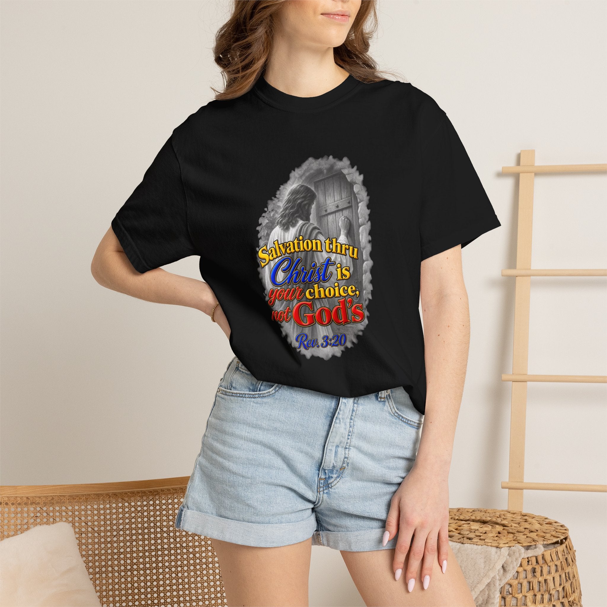 Christian And Faith T-Shirt "Salvation Thru Christ'