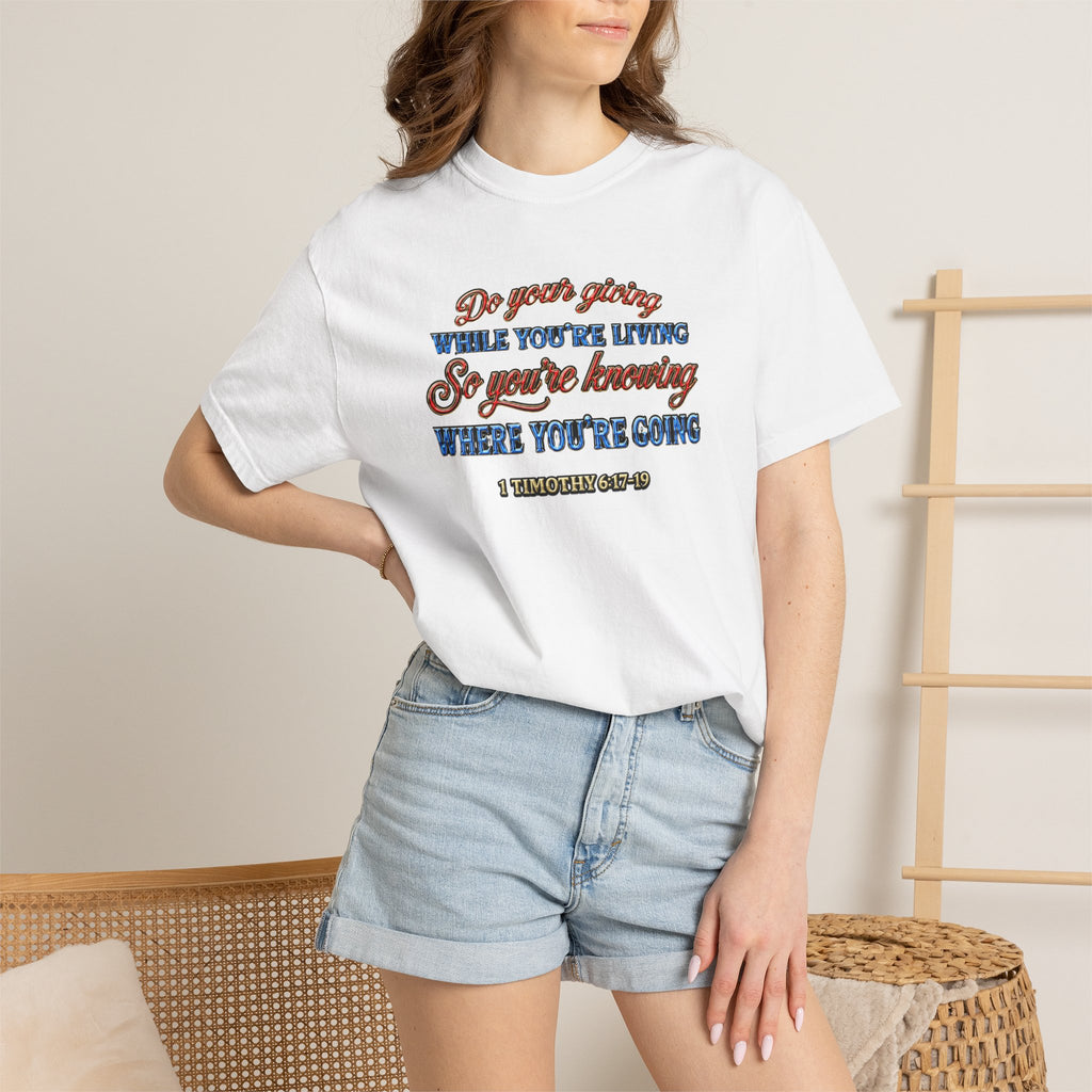 "Do Your Giving" - Inspirational T-Shirt