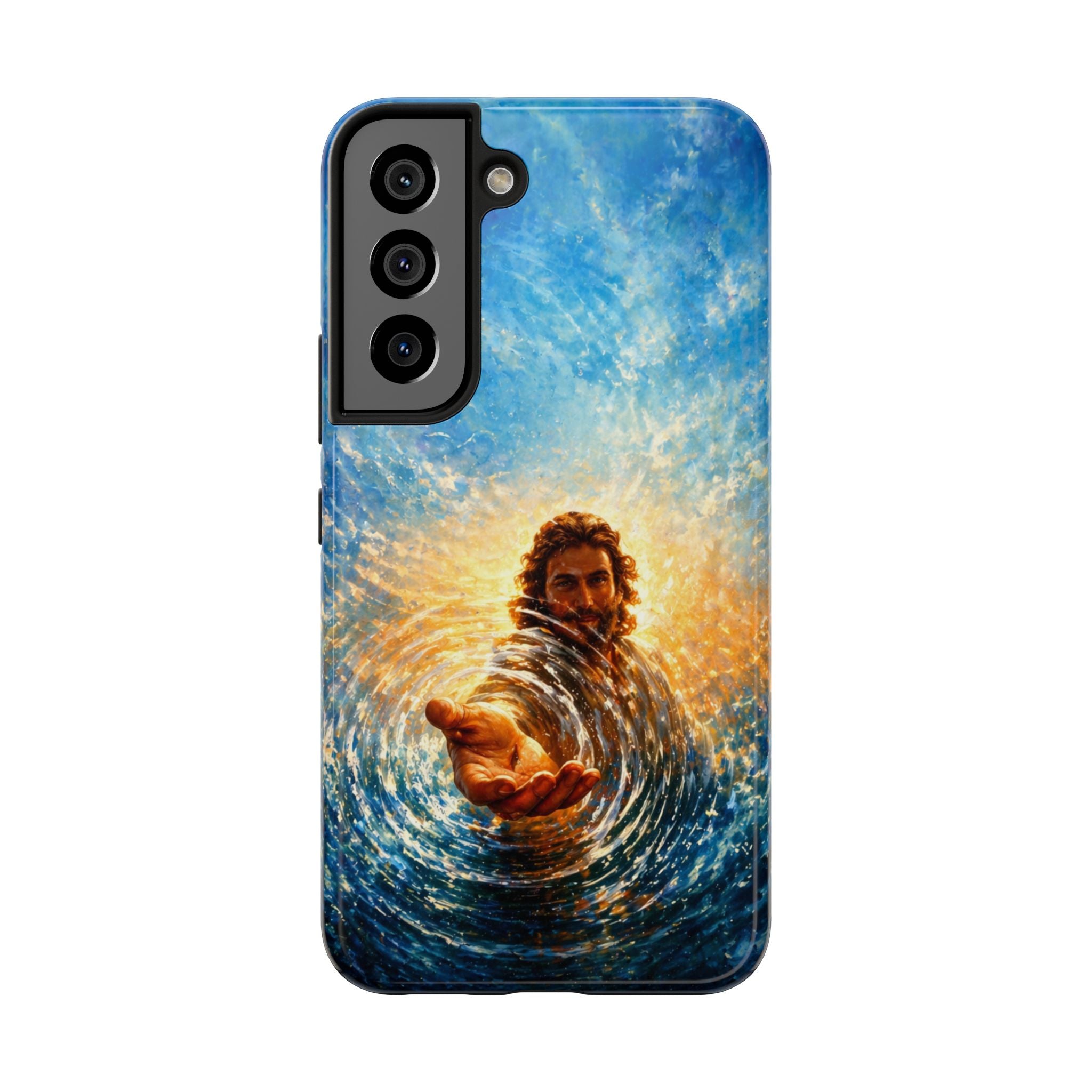 Phone Case — Inspirational Jesus Reach Design, Protective Tough Christian iPhone Cover