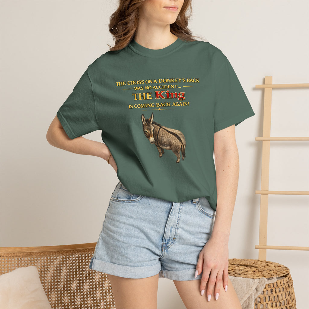 Donkey King T-Shirt — "The King" Vintage Donkey Graphic Tee